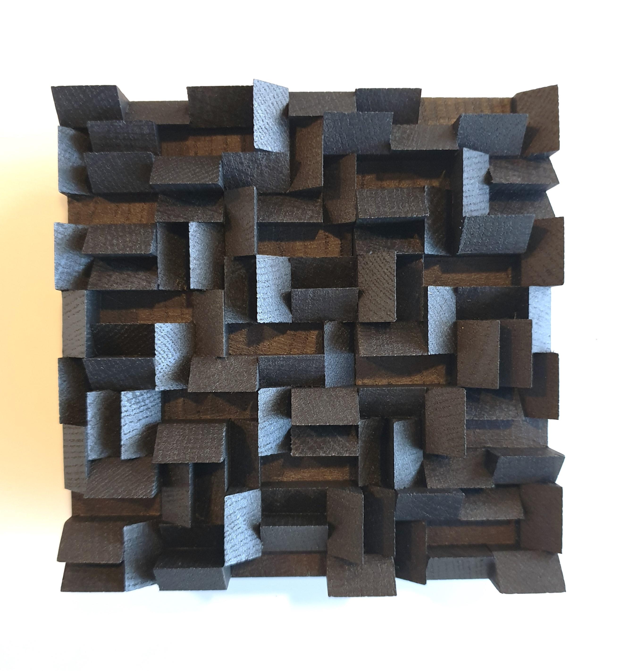 Variation triptyque I ed. 1/3 -  set of 3 contemporary modern wall sculptures For Sale 7