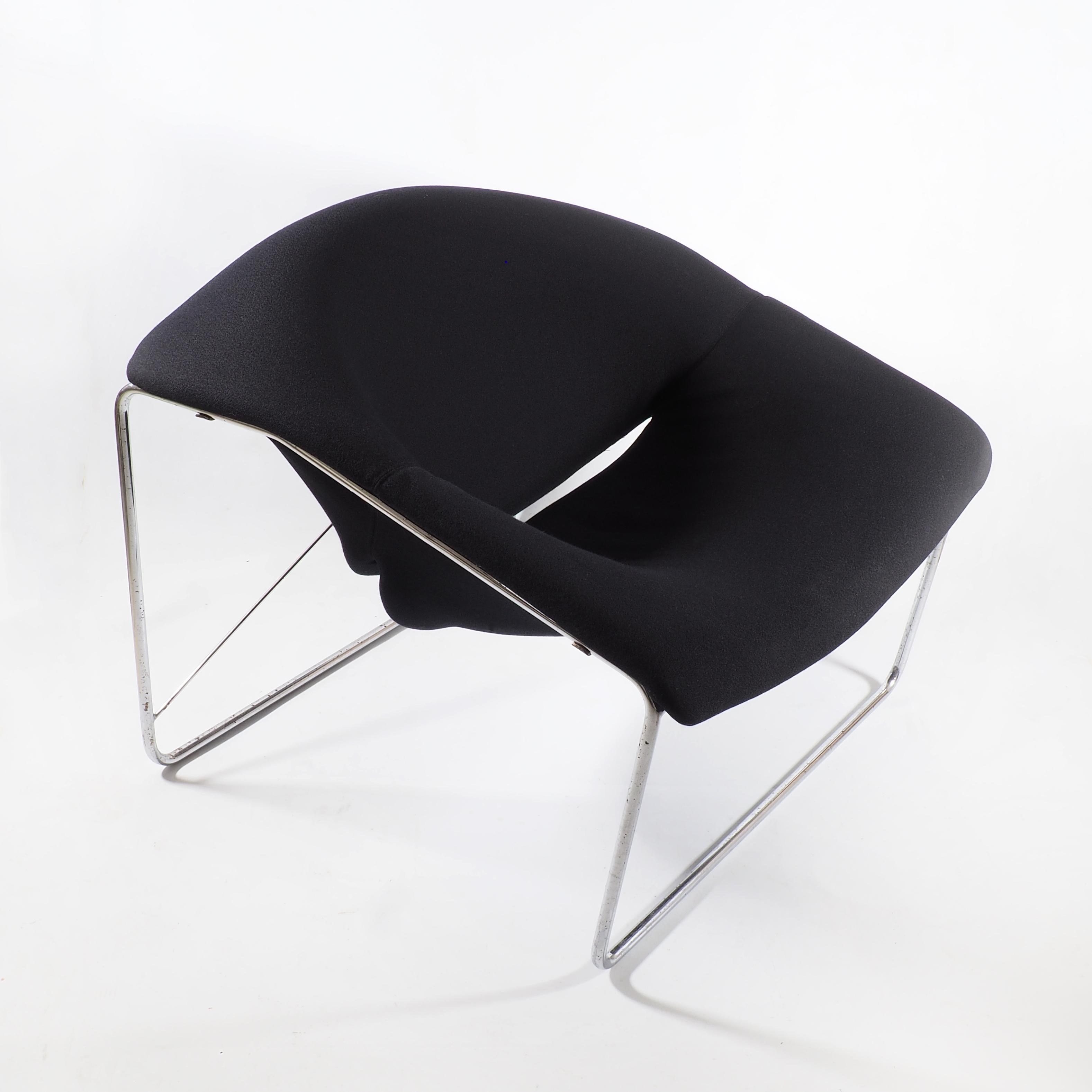 Mid-Century Modern Olivier Mourgue 'Cubique' Chair by Airborne International, France, 1968