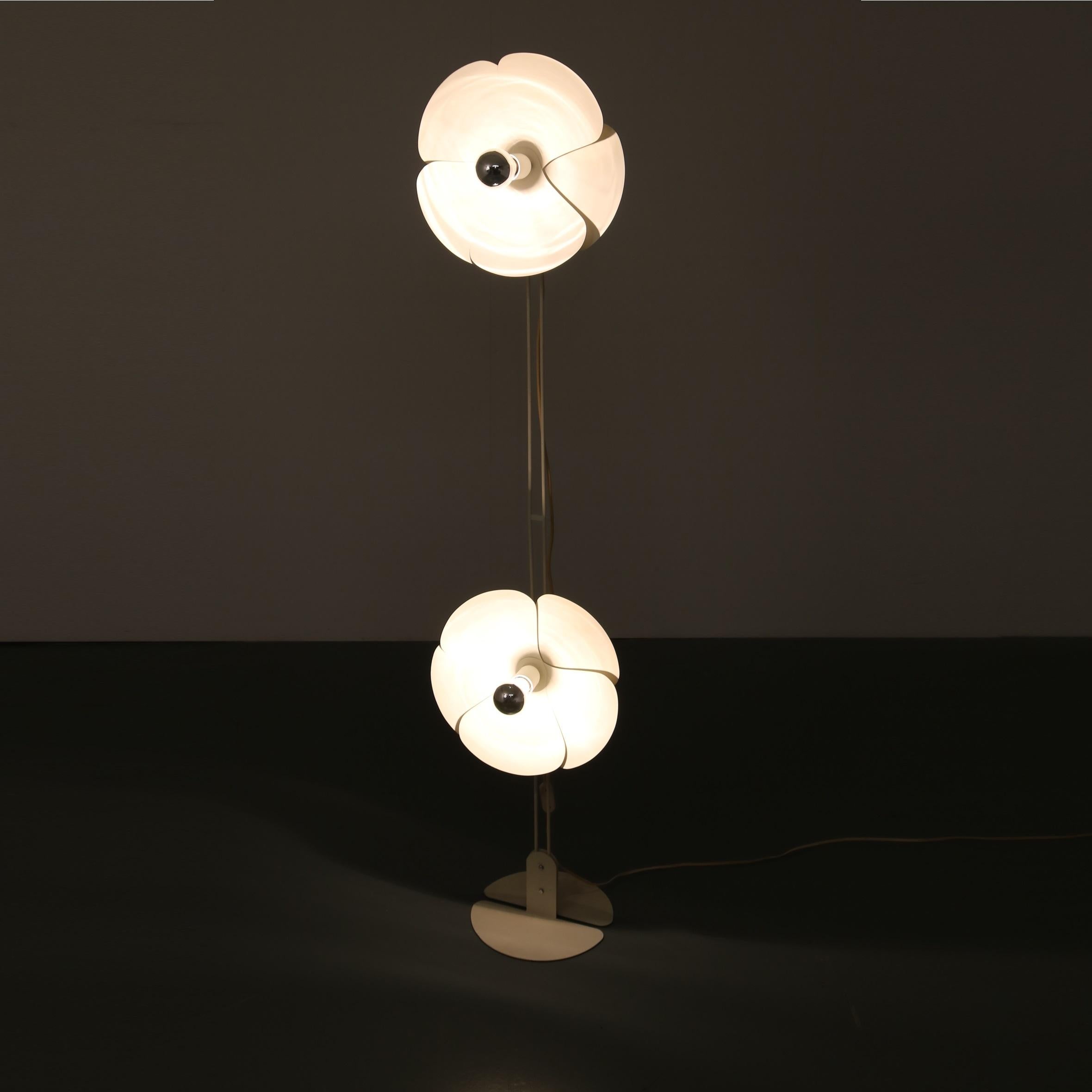 Olivier Morgue Flower Lamp for Disderot, France, 1960 4