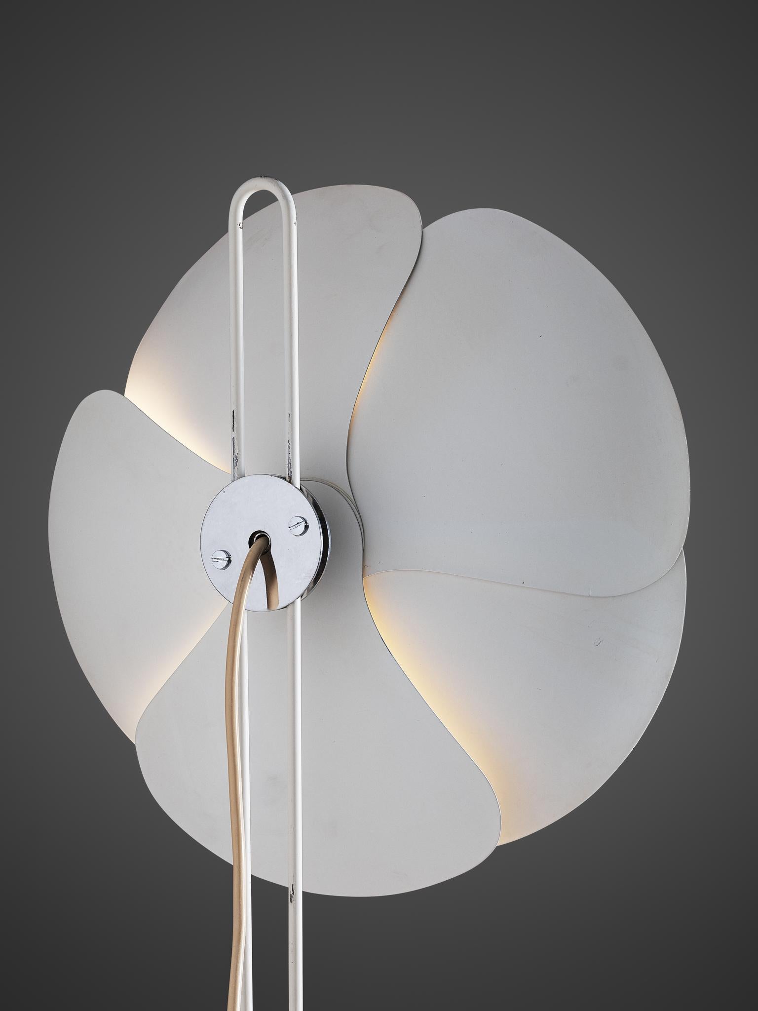 Aluminum Olivier Mourgue for Desderot Adjustable Floor Lamp Model '2093'