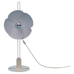 Olivier Mourgue, Lampe 2093, seltenes weißes Modell, Disderot ed., 1967 