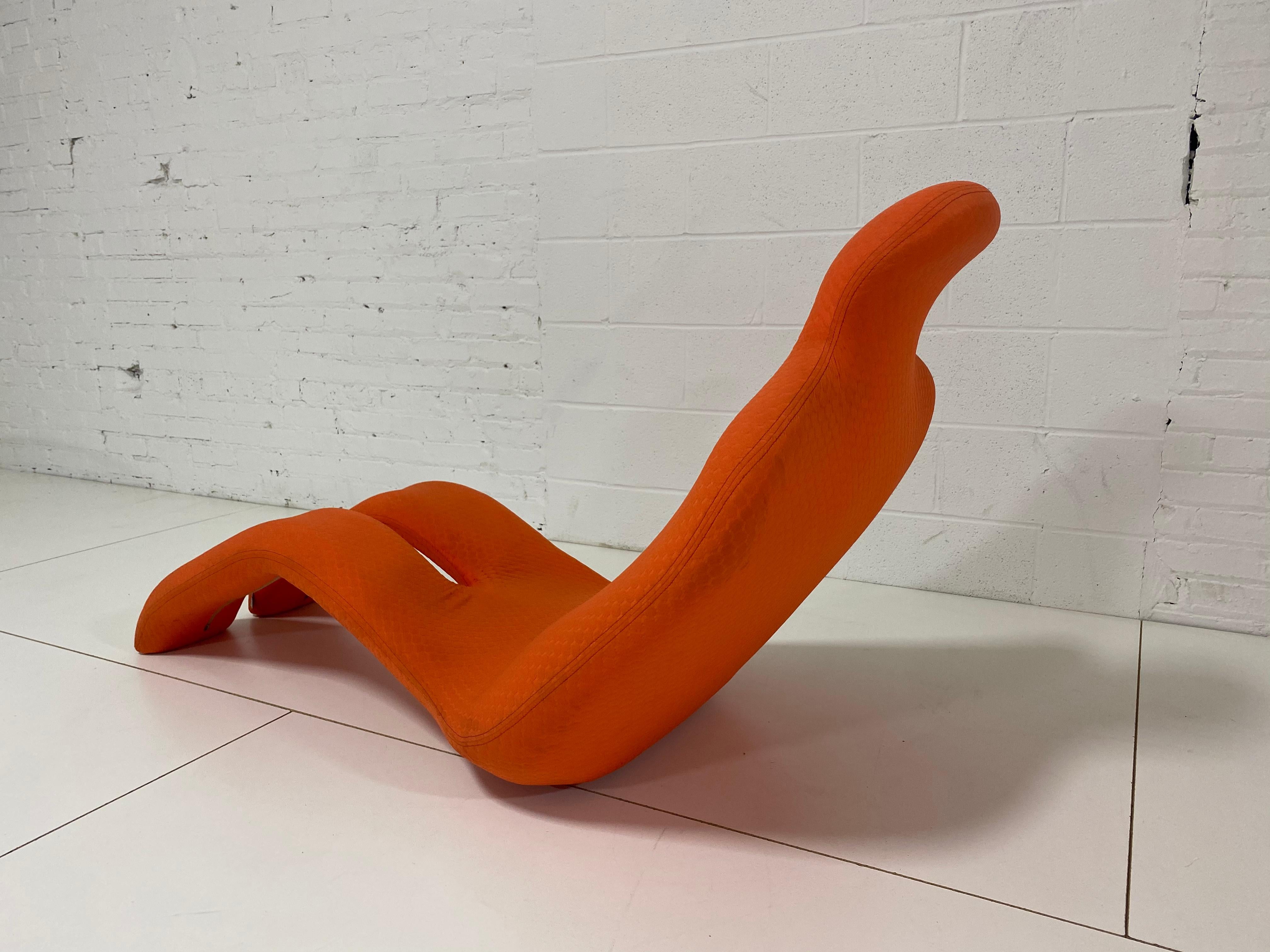 Olivier Mourgue Bouloum Chaise Lounge In Good Condition In Chicago, IL