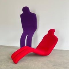 Olivier Mourgue Bouloum Fabric Lounge Chair di Arconas, 2001, Canada