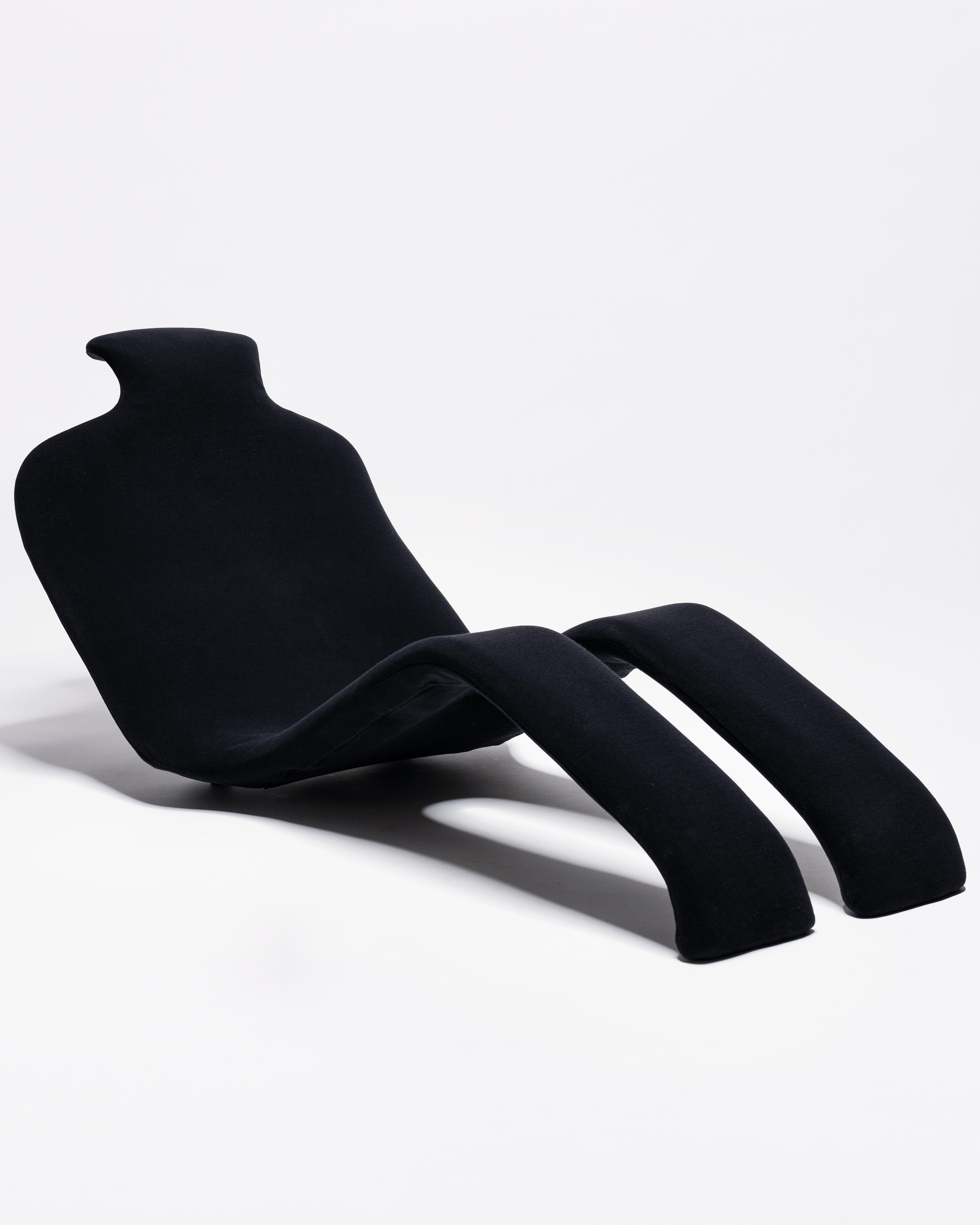 Olivier Mourgue, ‘Bouloum’ Lounge Chair, Airborne, France, 1971 In Good Condition For Sale In New York, NY
