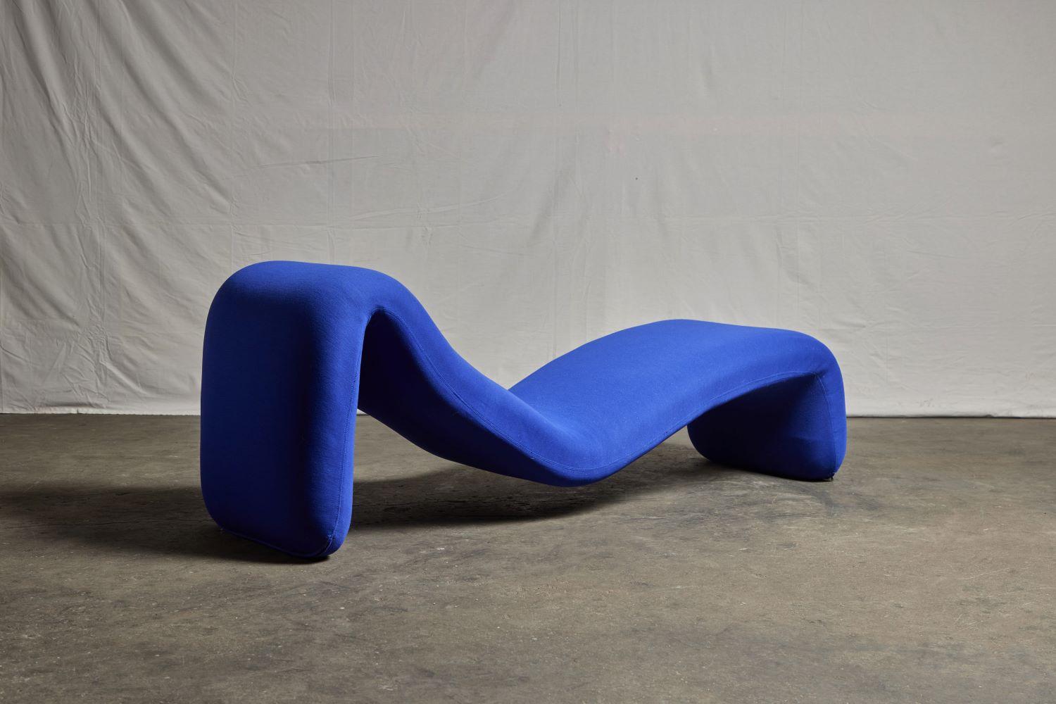 Mid-20th Century Olivier Mourgue, Chaise Lounge 