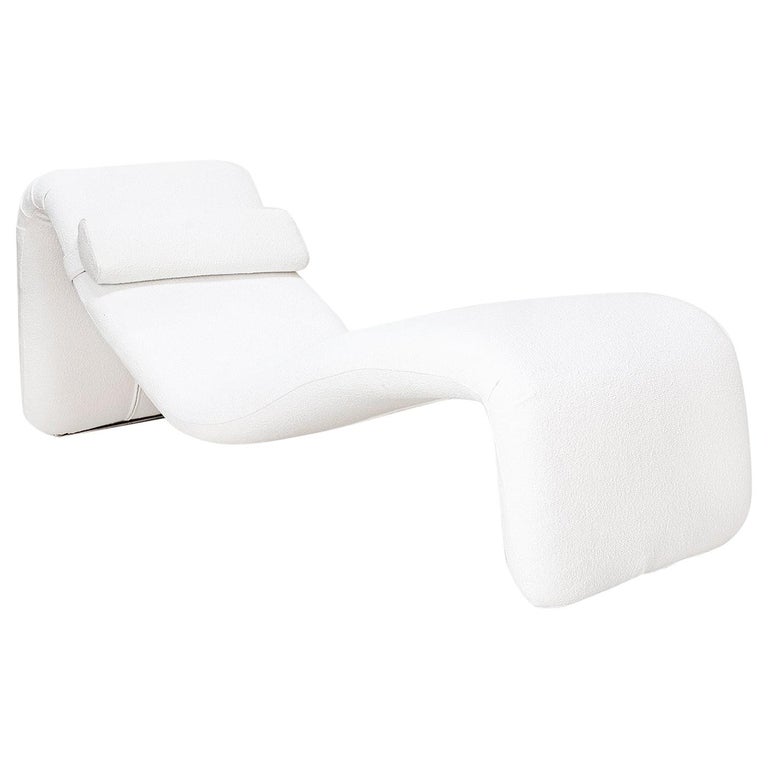 Olivier Mourgue, Chaise Lounge "Djinn", France, 1960s at 1stDibs