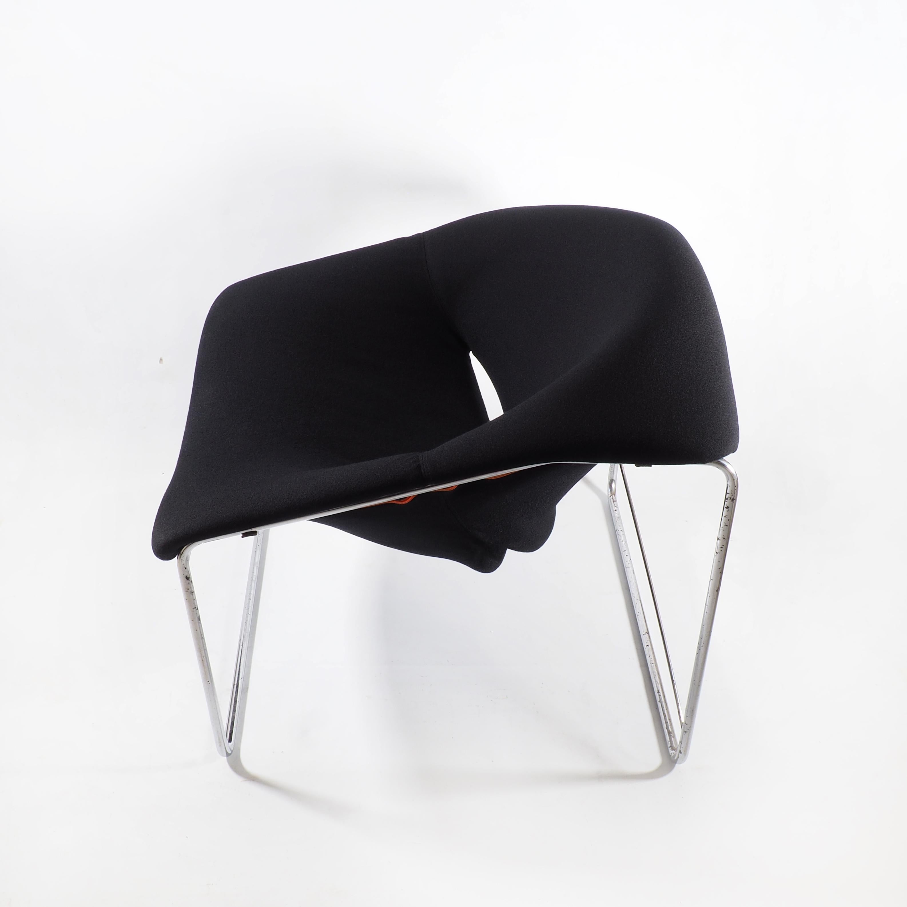 Olivier Mourgue 'Cubique' Chair by Airborne International, France, 1968 In Good Condition For Sale In London, GB