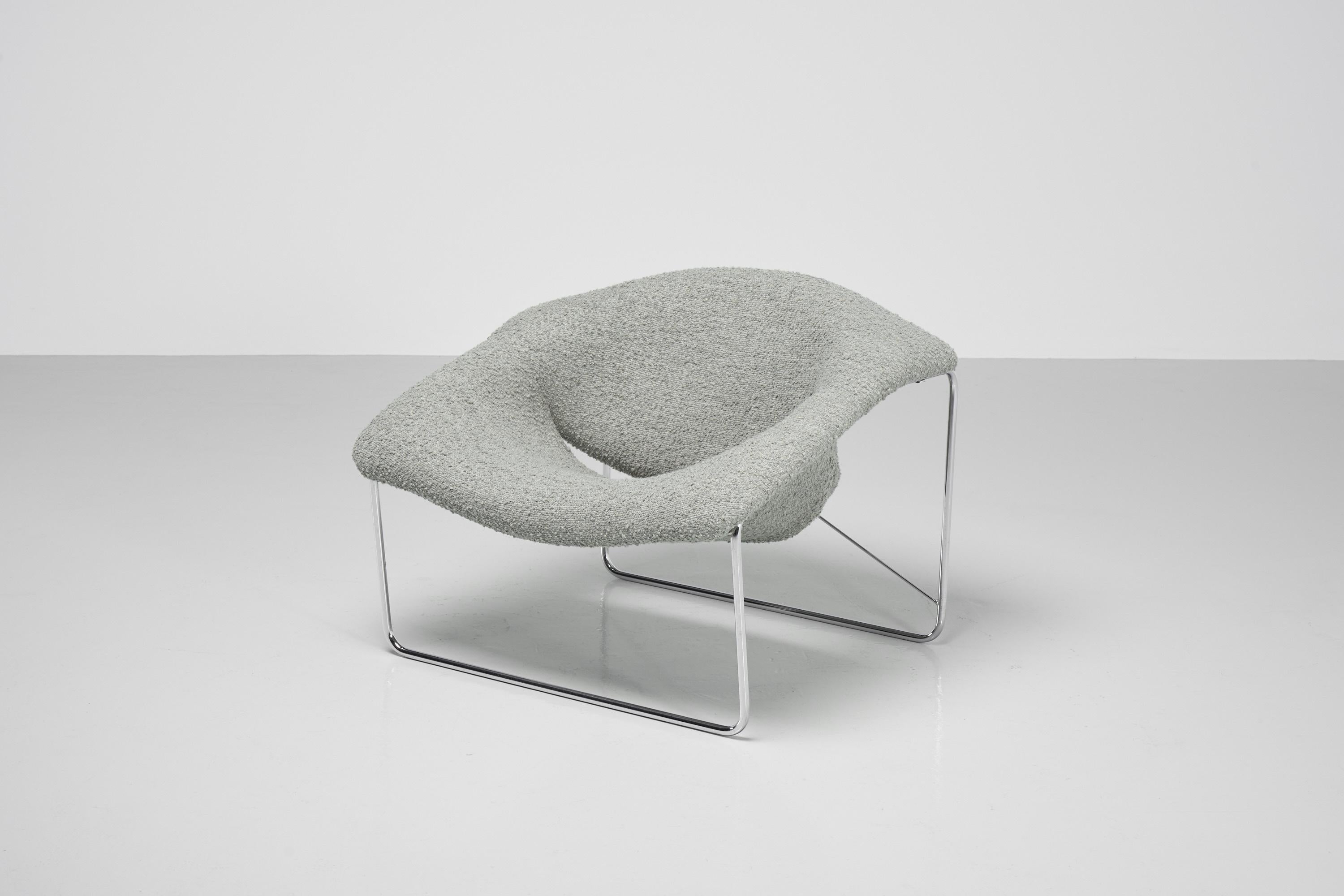 Mid-20th Century Olivier Mourgue Cubique Chairs Airborne France 1968