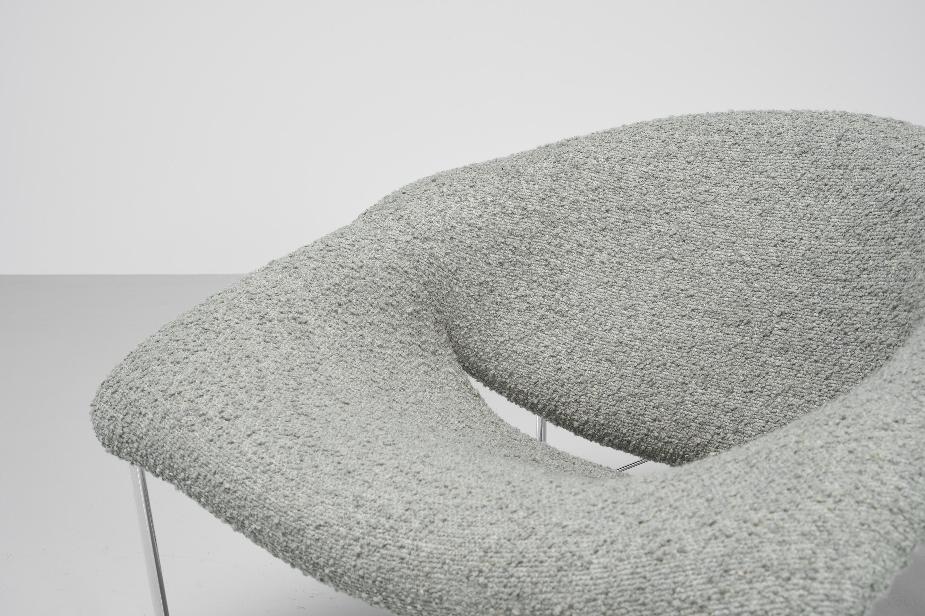 Bouclé Olivier Mourgue Cubique Chairs Airborne France 1968