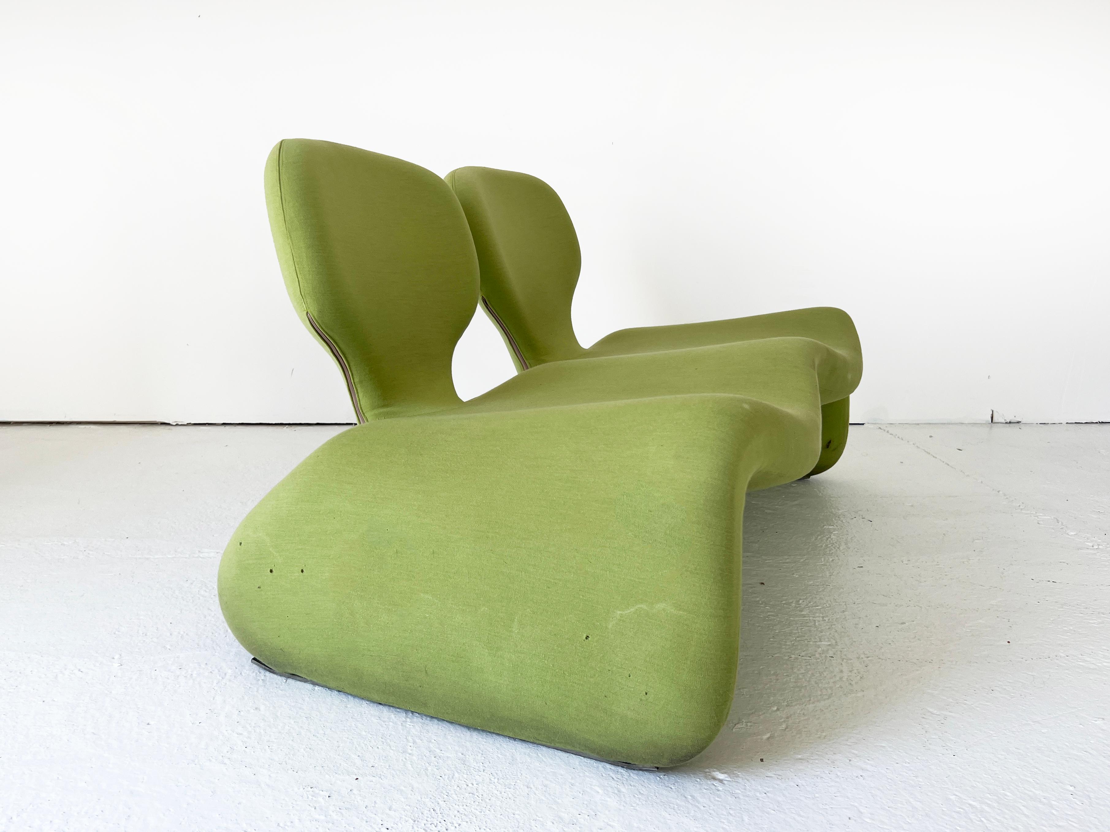 20th Century Olivier Mourgue 'Djinn' chair, Airborne, France, 1960s