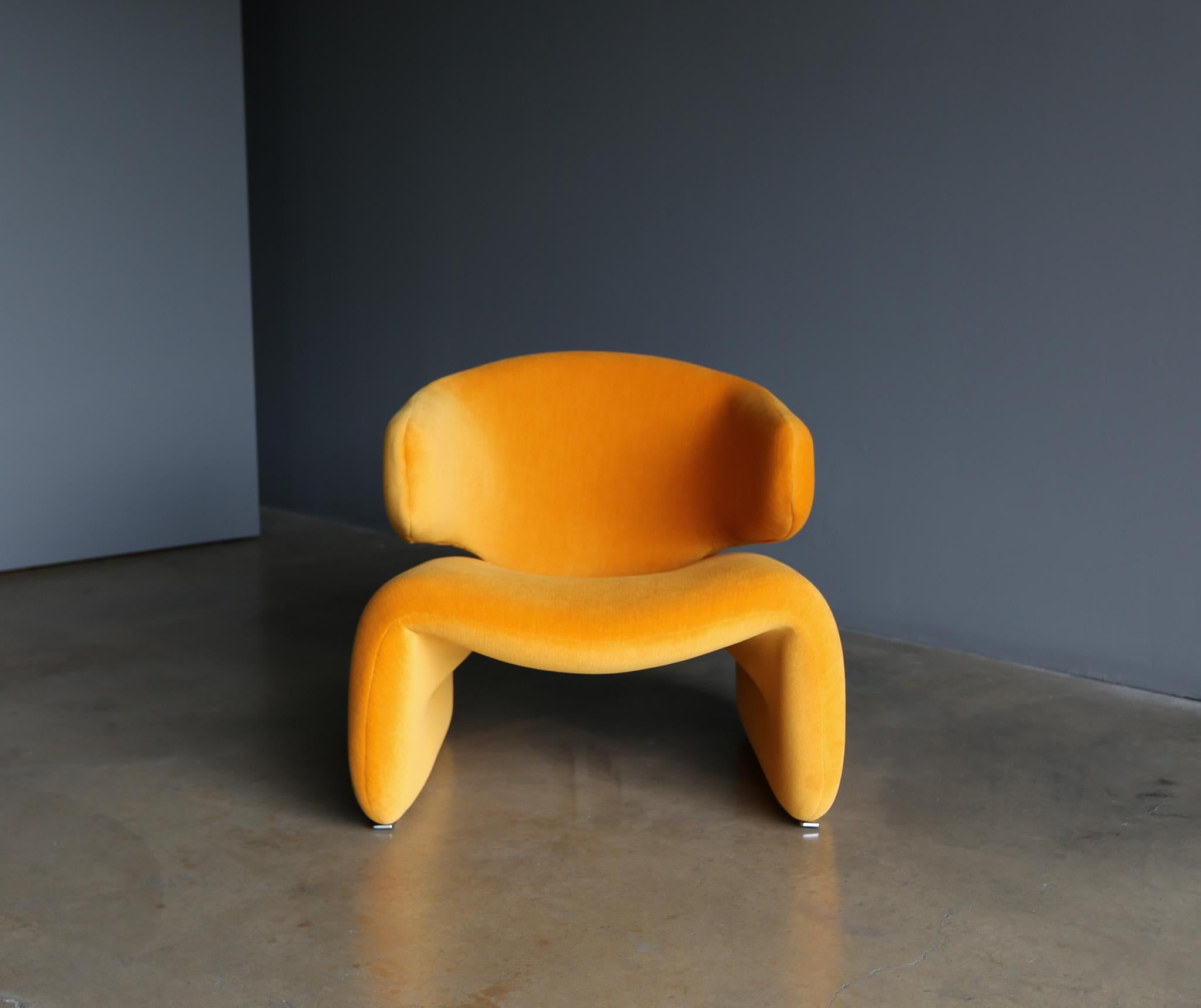 Olivier Mourgue “Djinn” Lounge Chairs for Airborne, circa 1964 2