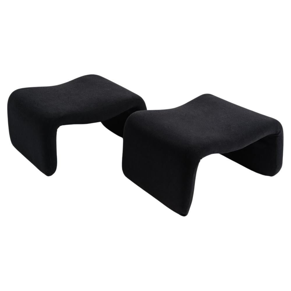 Olivier Mourgue, Djinn, paire d'ottomans, France, 1965 en vente
