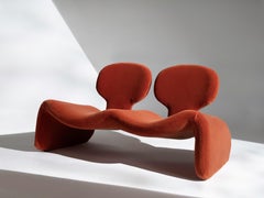 Olivier Mourgue Djinn Sofa in Mohair for Airborne, France 1960's