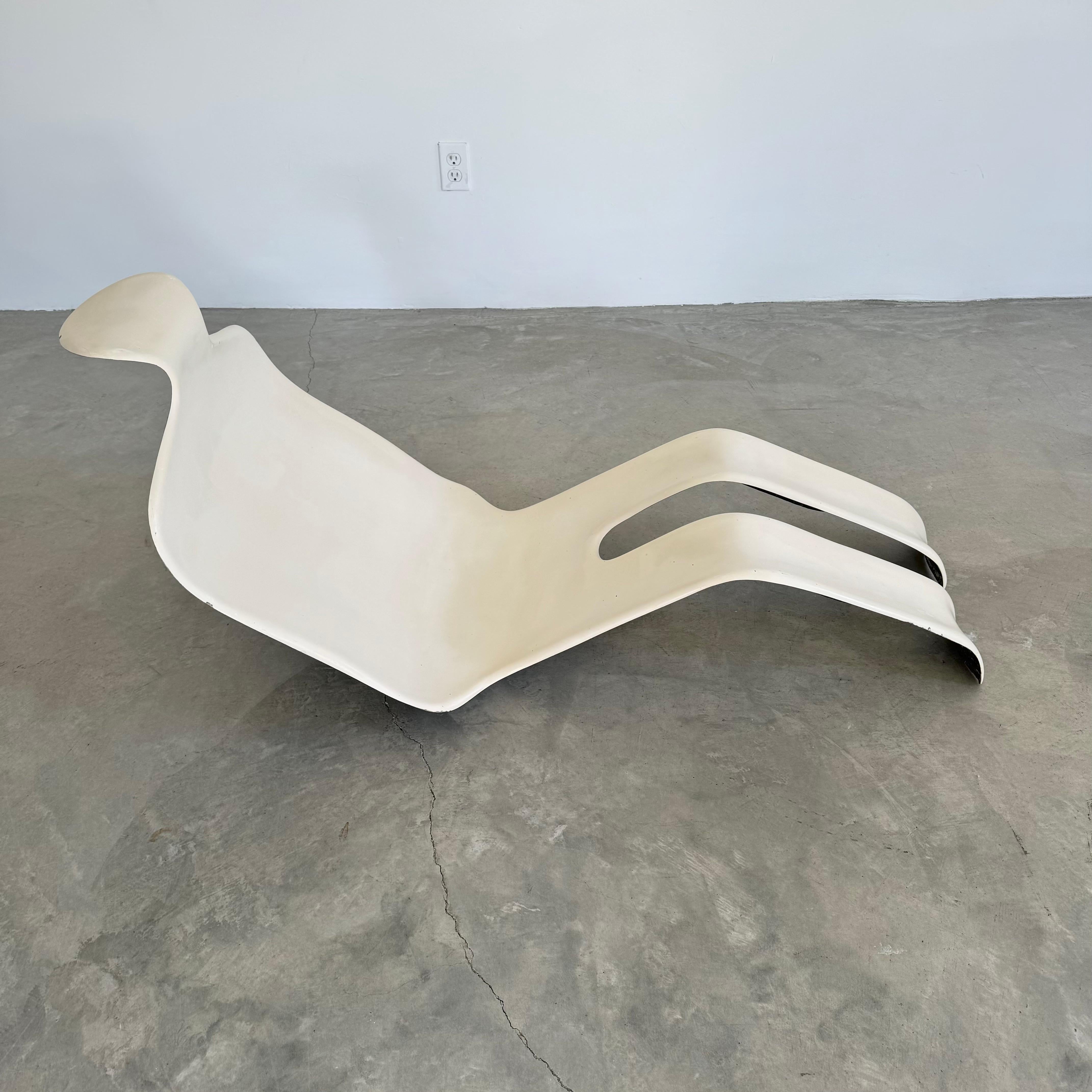 Olivier Mourgue Silla de salón de fibra de vidrio, 1971 Francia Francés en venta