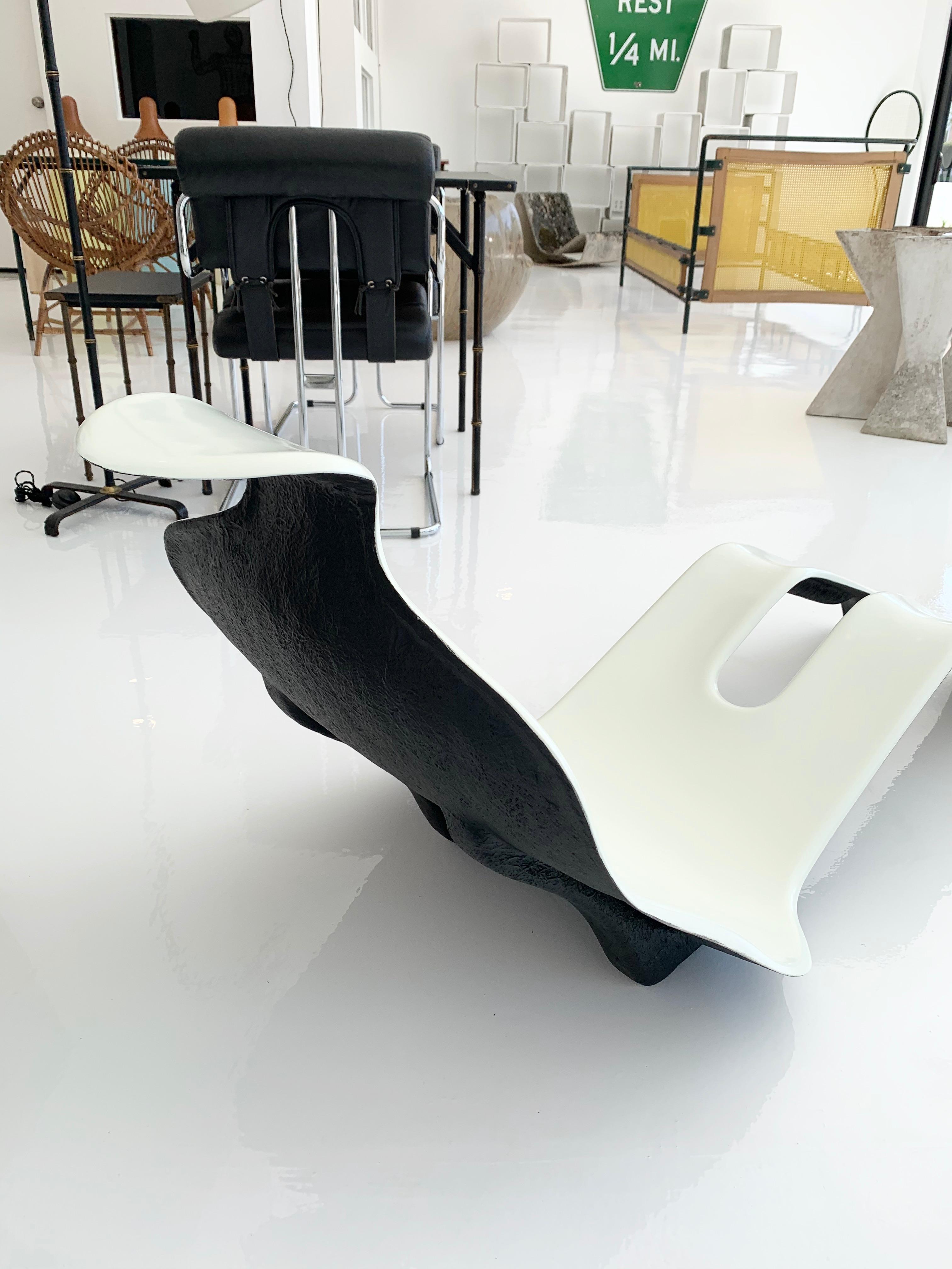 Olivier Mourgue Fiberglass Lounge Chairs 1
