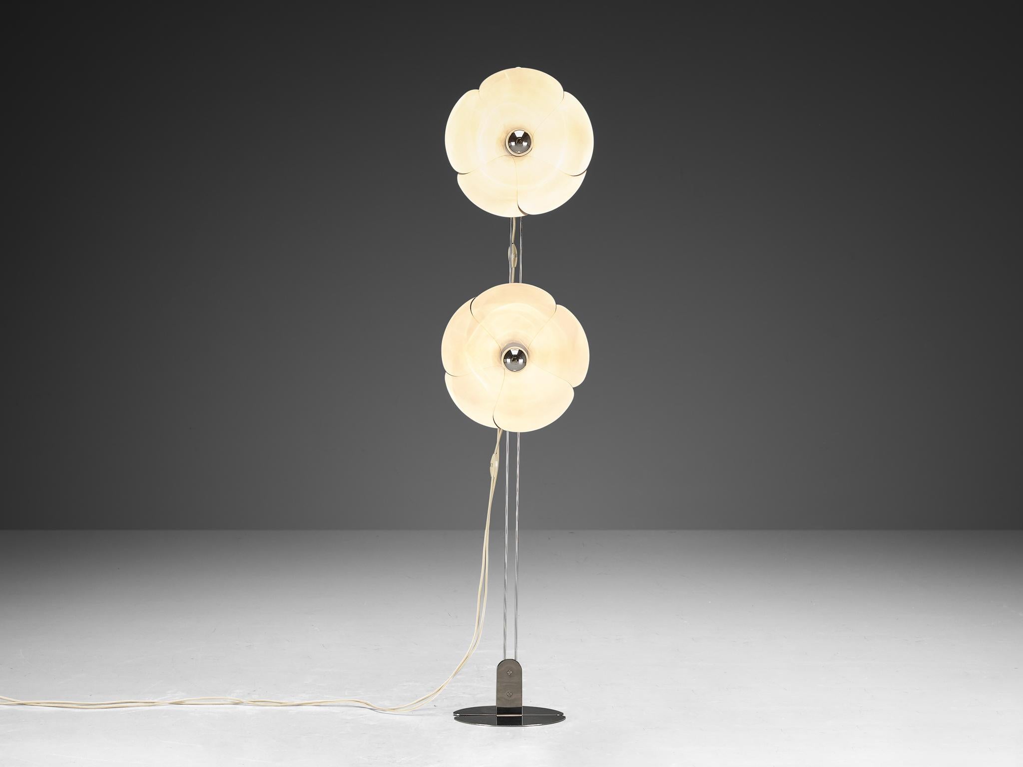 French Olivier Mourgue for Disderot Flower Lamp  For Sale