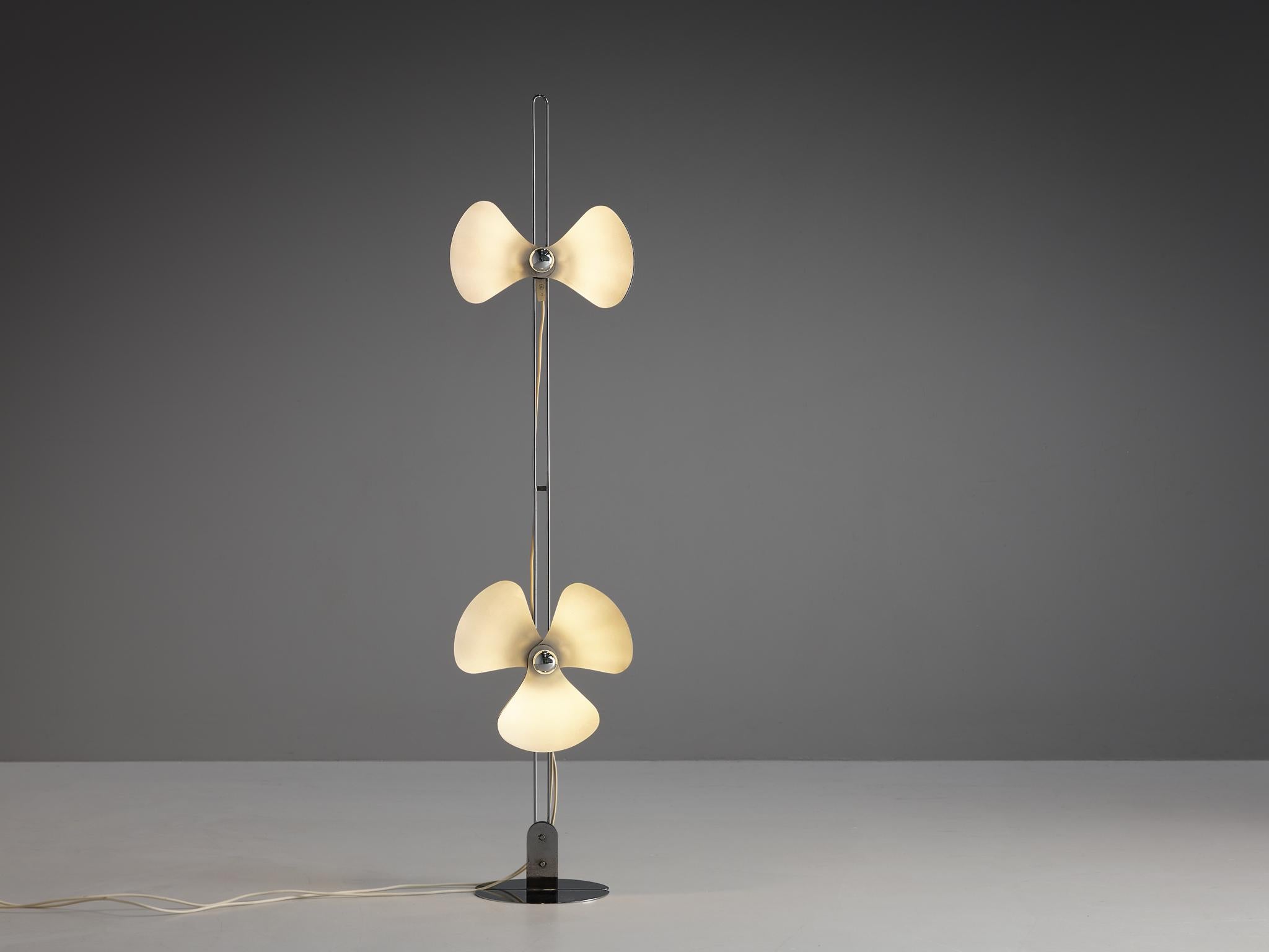 Mid-20th Century Olivier Mourgue for Disderot Flower Lamp 