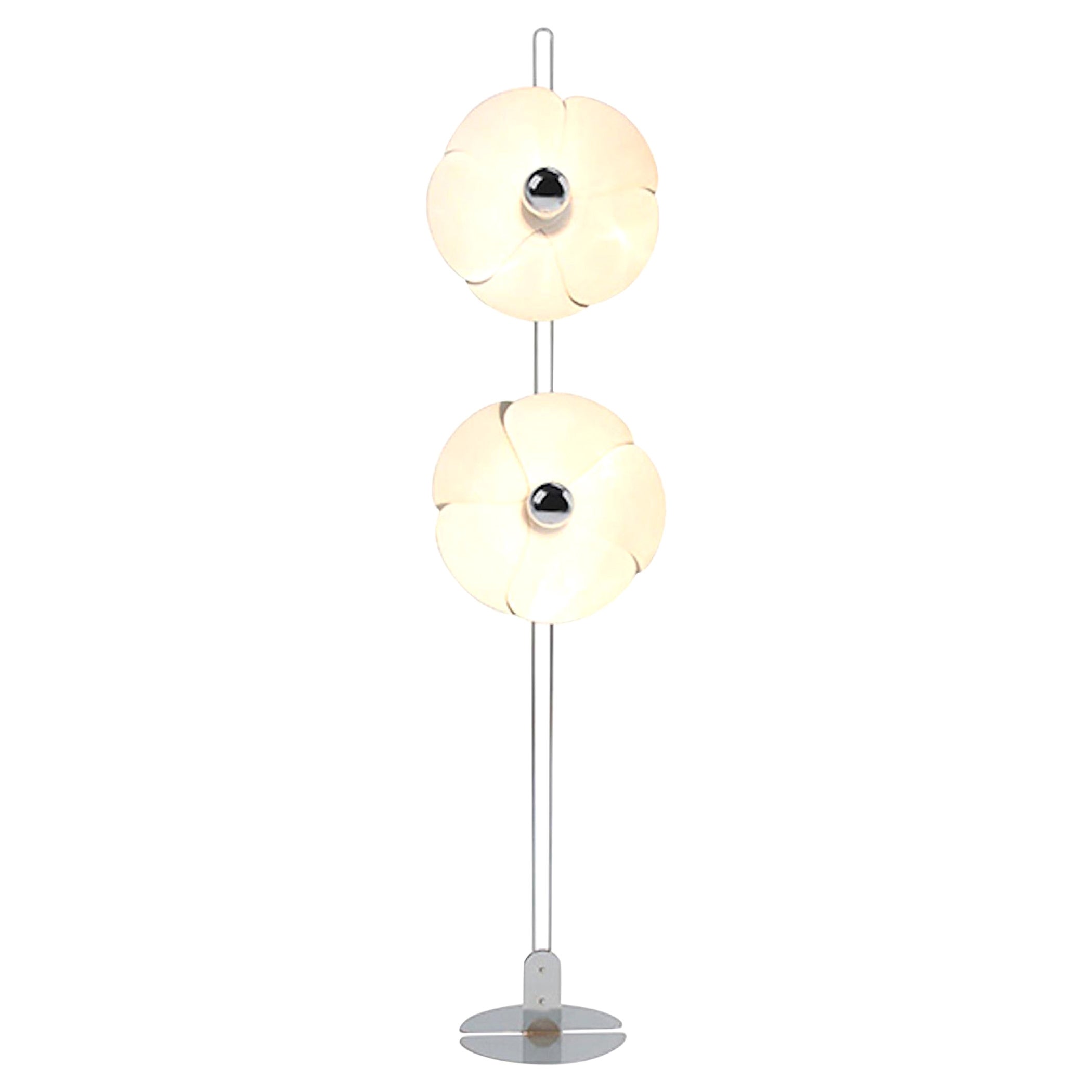 Olivier Mourgue Modello 2093-150 Lampada da terra per Disderot