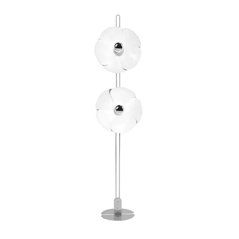 Aluminium Lampadaire Olivier Mourgue modèle 2093-80 pour Disderot en vente