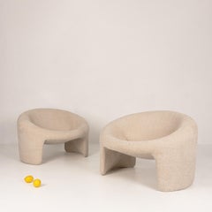 Olivier Mourgue pair of rare Montreal armchairs Airborne France 1967