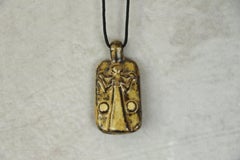 Olivier Pettit - Pendentif motif Balance - 60s - Vallauris Era Ramié Capron