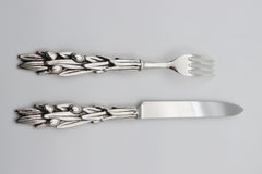 Olivier Set of 2 Pieces in Silver Bronze or Gold Bronze