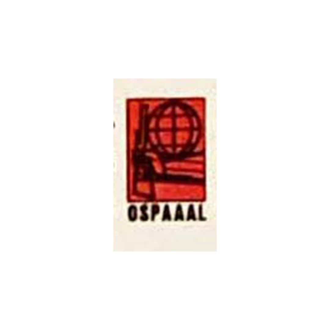 Propaganda poster of OSPAAAL, the Organization of Solidarity with the Peoples of Asia, Africa and Latin America, designed by Olivio Martinez.
The poster depicts four men, on horseback, holding rifles and galloping towards the viewer, with the text