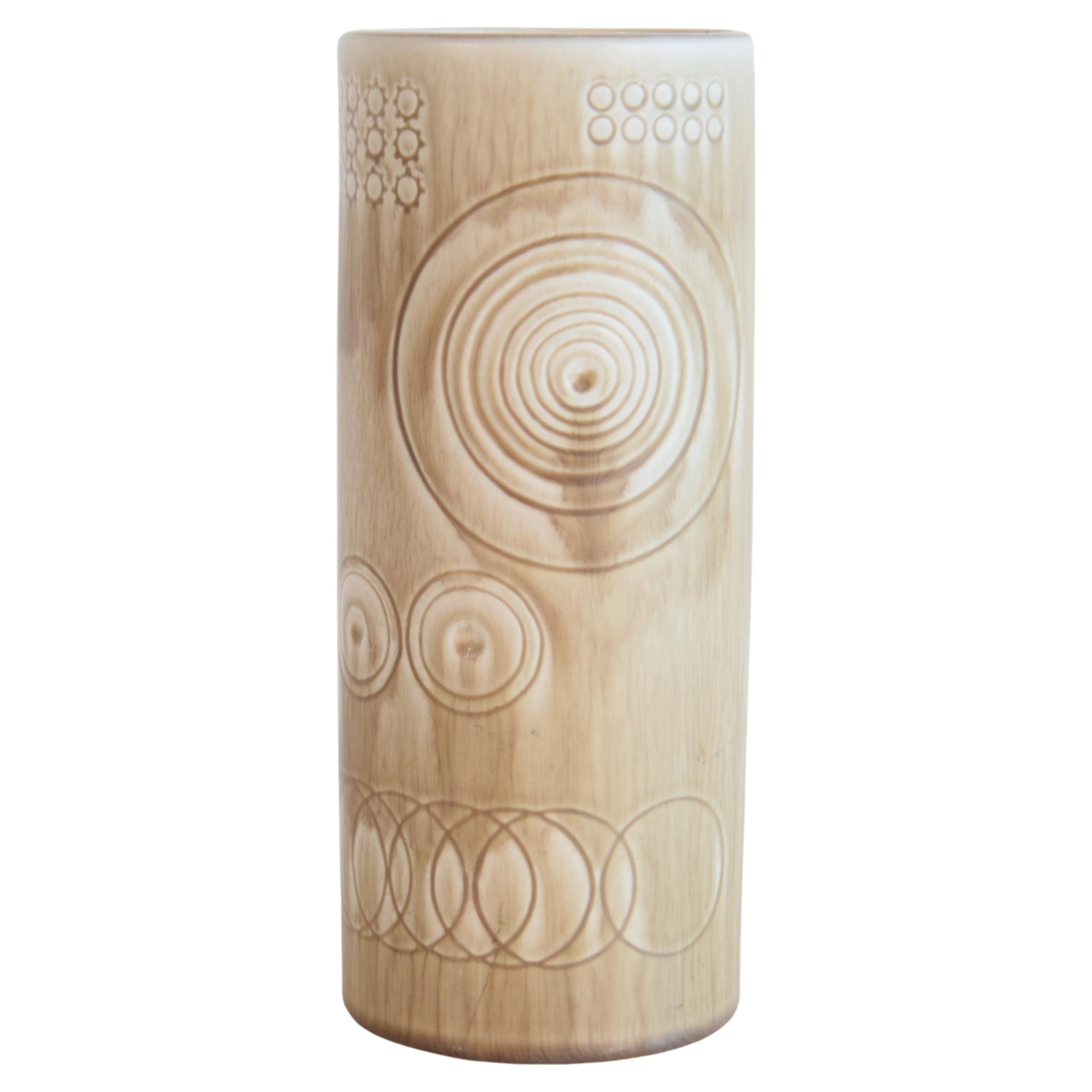 Olle Alberius Ceramic "Sarek" Vase for Rörstrand Sweden For Sale