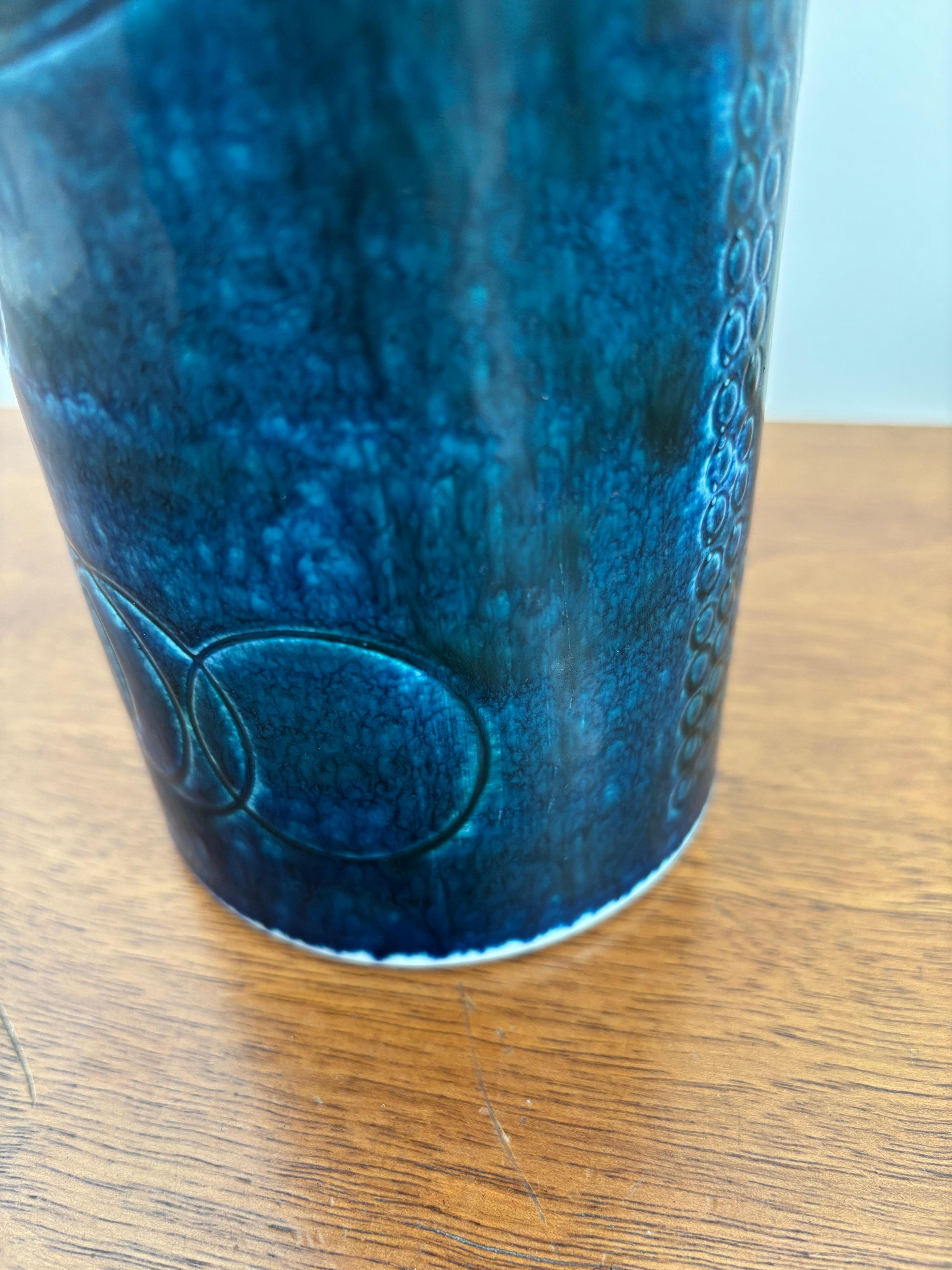 Mid-20th Century Olle Alberius Ceramic Scandinavian Vase 