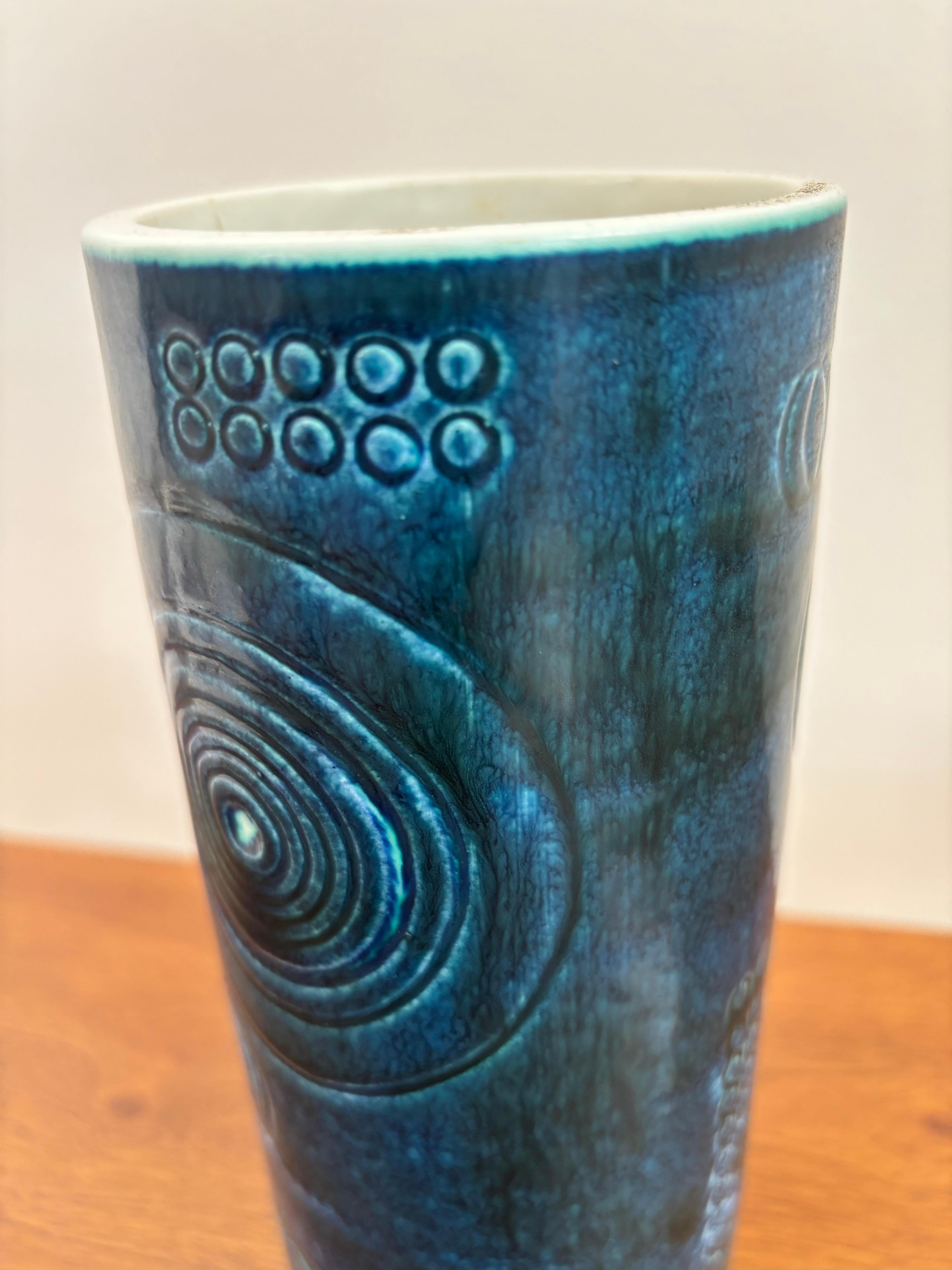 Olle Alberius Ceramic Scandinavian Vase 