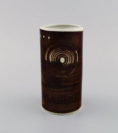 Olle Alberius for Rörstrand, Cylindrical Sarek Vase, 1960s/70s