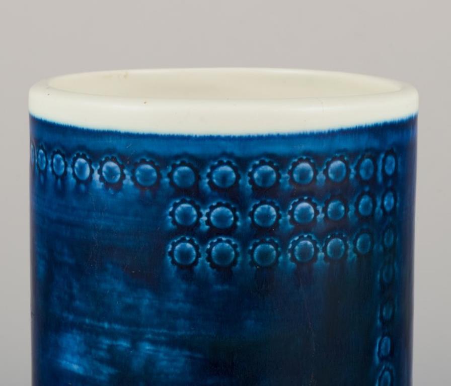 Smaltato Olle Alberius per Rörstrand. Grande vaso in ceramica 