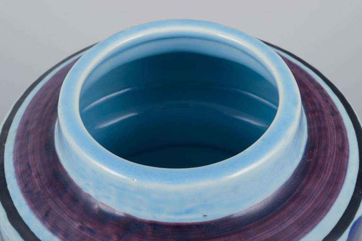 Fine XX secolo Olle Alberius per Rörstrand. Vaso in ceramica 