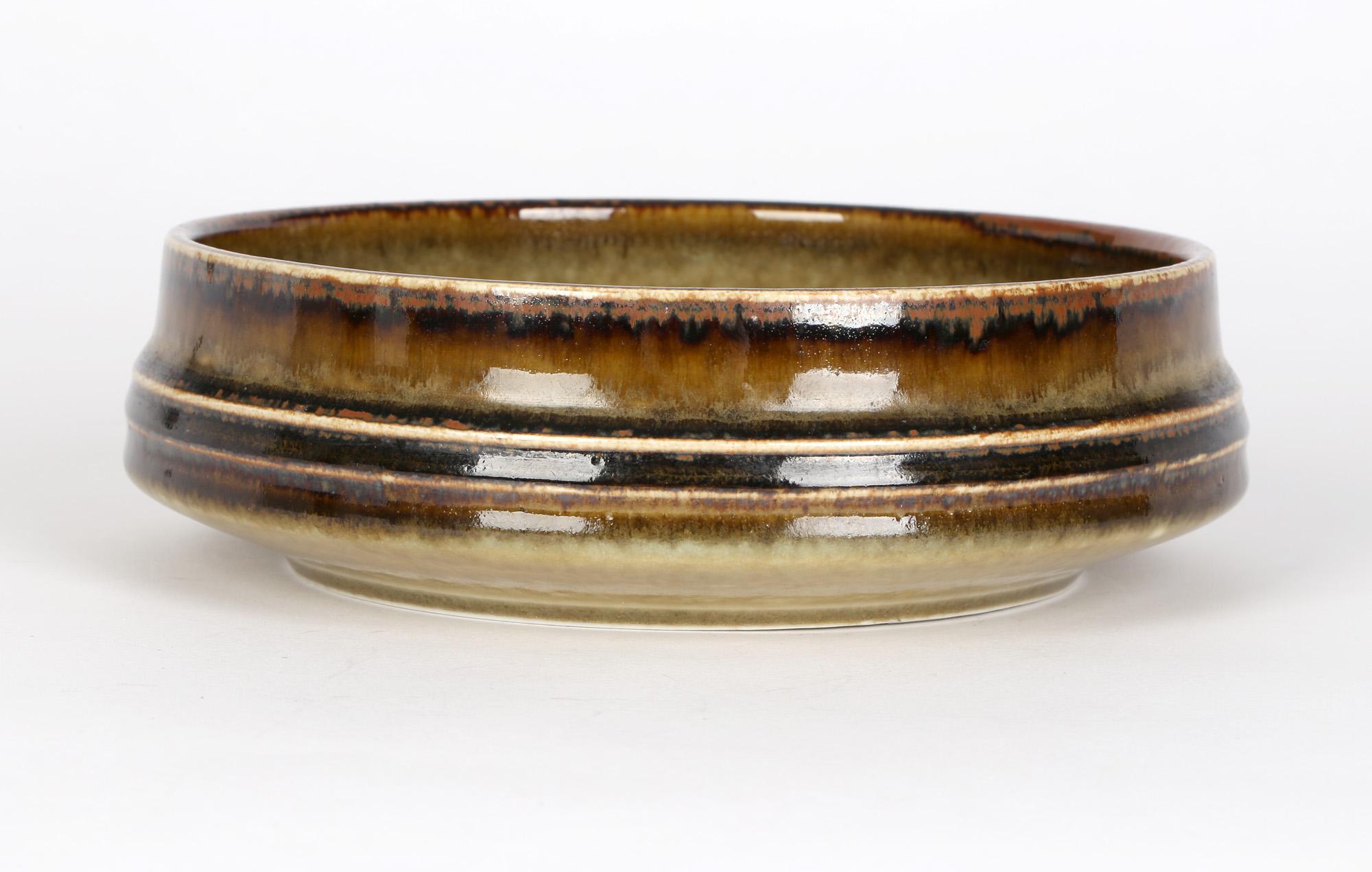 Olle Alberius for Rorstrand Mid-Century Studio Pottery Bowl For Sale 6