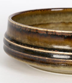 Olle Alberius for Rorstrand Mid-Century Studio Pottery Bowl