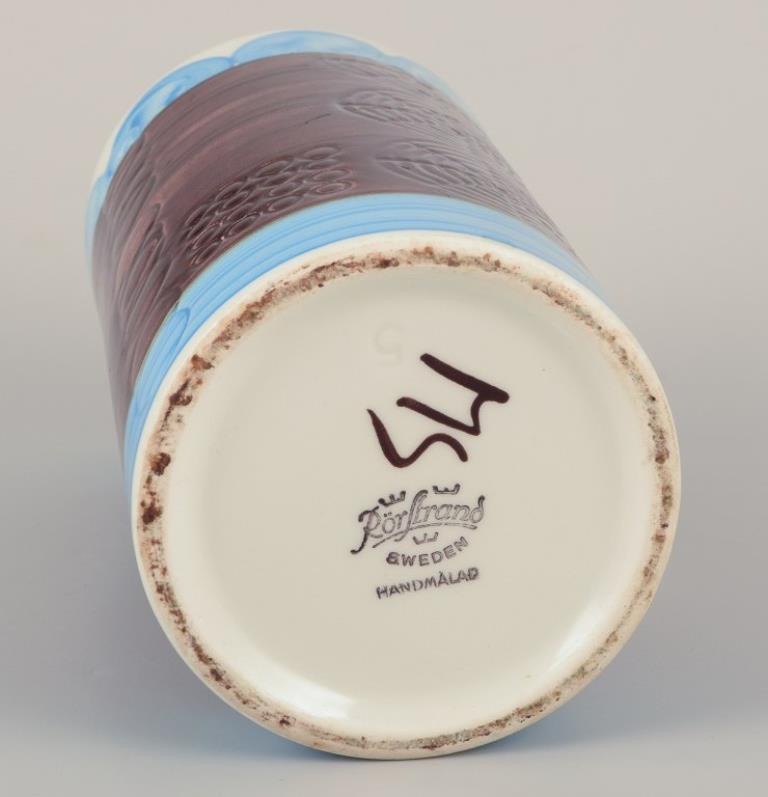 XX secolo Olle Alberius per Rörstrand. Vaso in ceramica 
