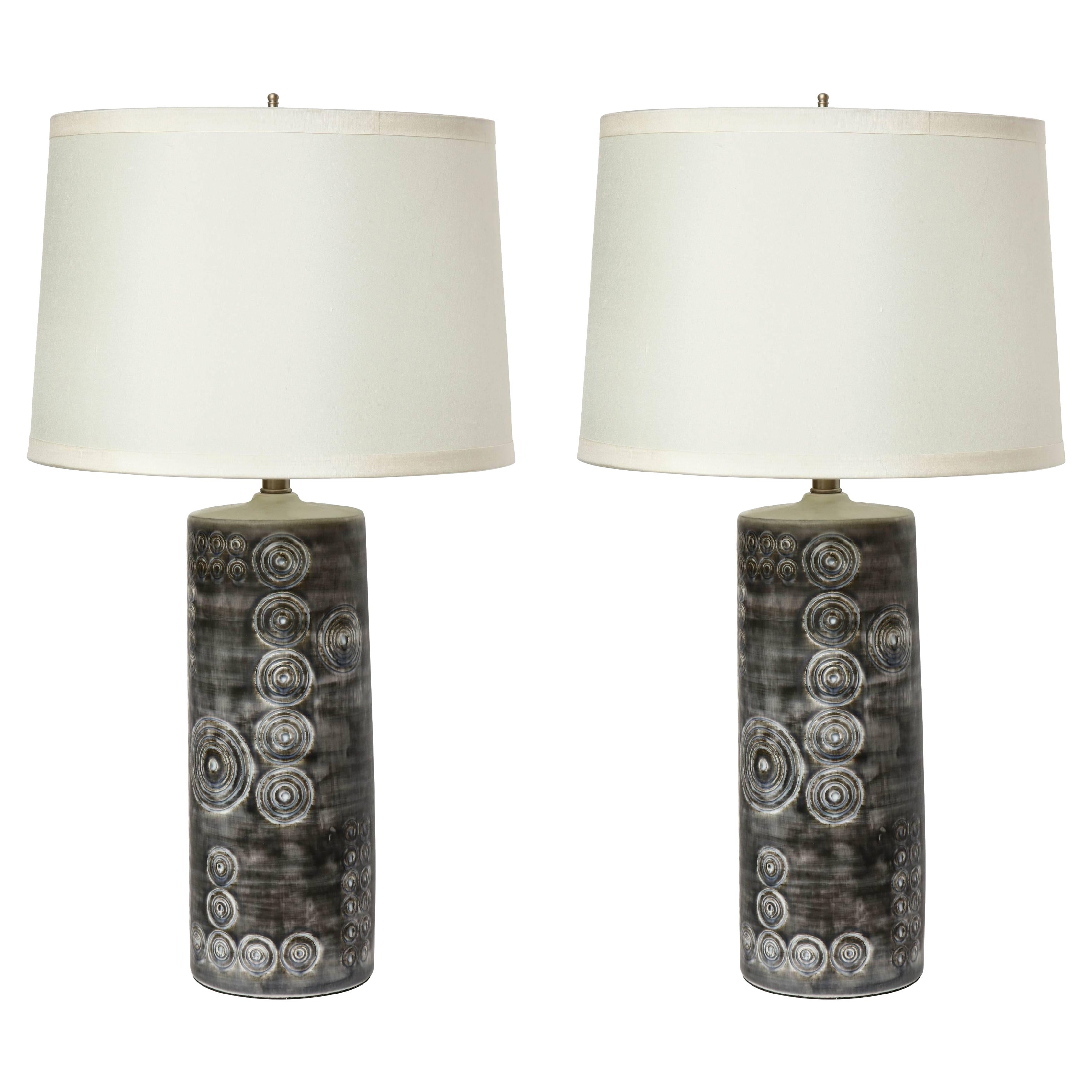 Olle Alberius, Rorstrand Porcelain Lamps en venta