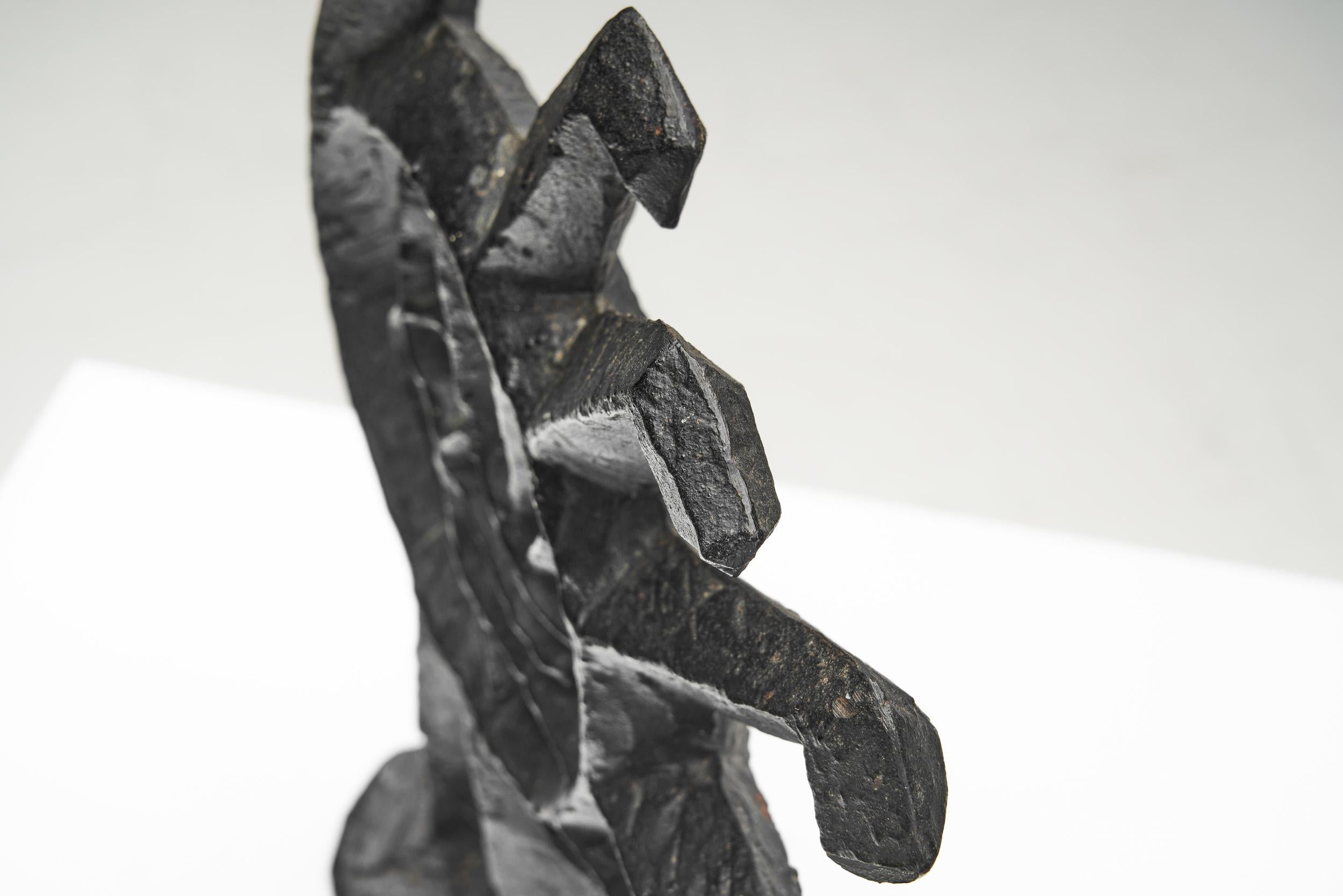 Olle Hermansson Husqvarna Cast Iron Rooster Sculpture, Sweden 1960s 3