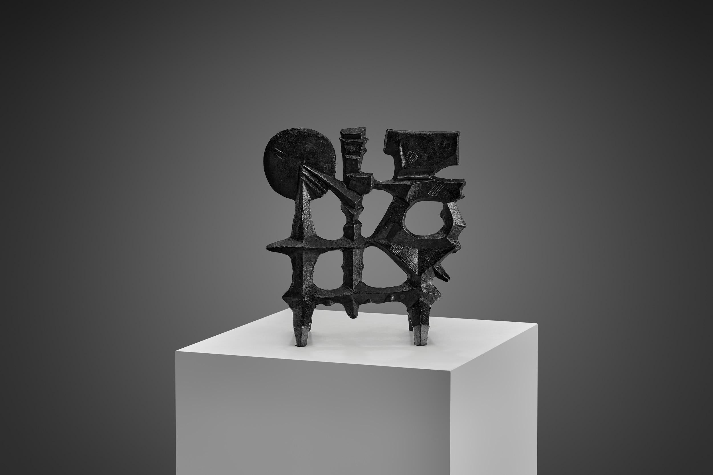 Swedish Olle Hermansson Sculpture for Husqvarna, Sweden ca 1960s For Sale