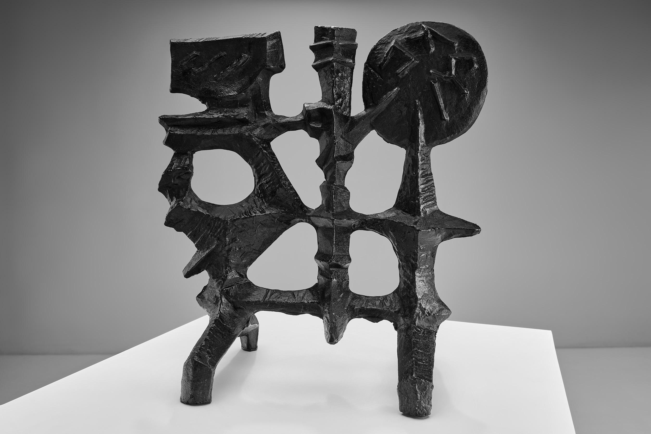 Olle Hermansson Sculpture for Husqvarna, Sweden ca 1960s In Good Condition For Sale In Utrecht, NL