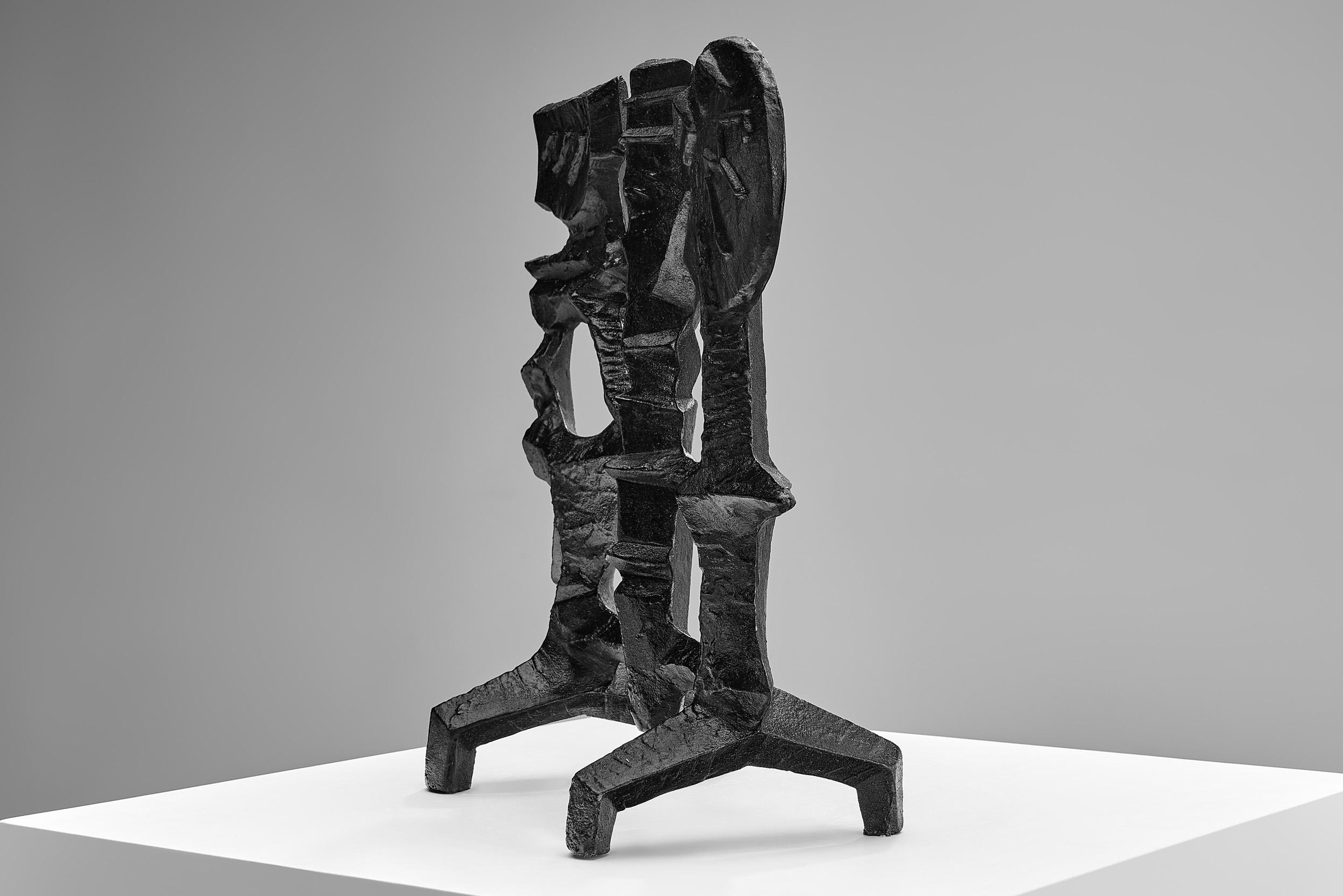 Iron Olle Hermansson Sculpture for Husqvarna, Sweden ca 1960s For Sale
