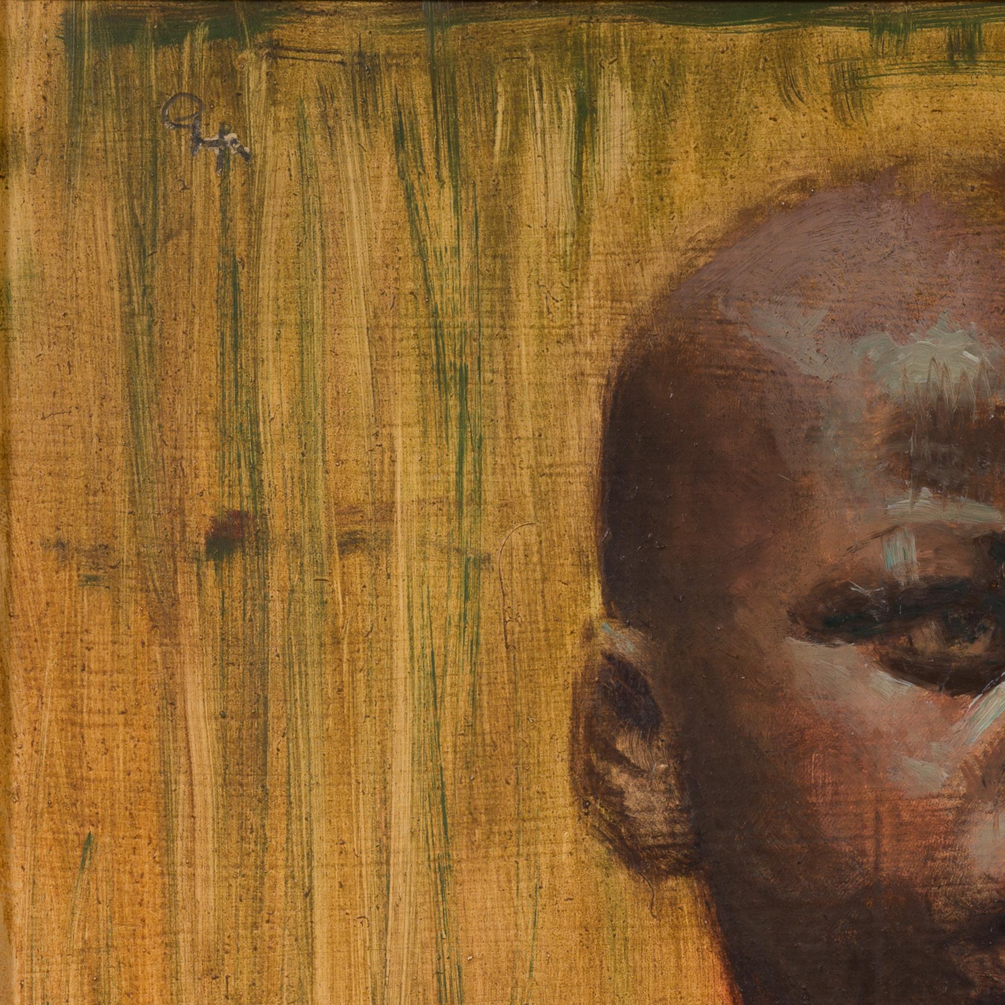 Portrait of a Young Boy in Red For Sale 1