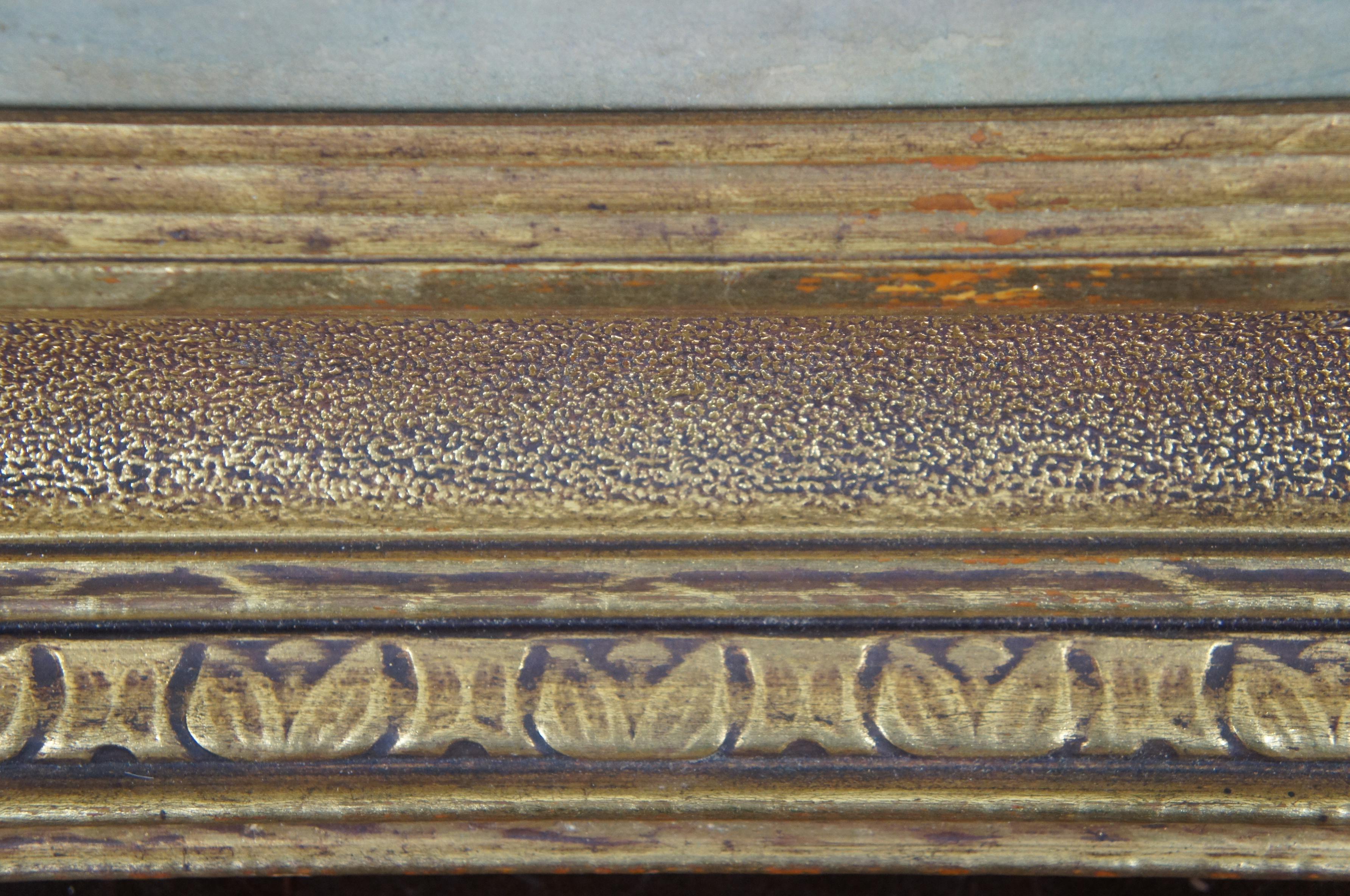 Olleroy Blas Aquarelle italienne du 19ème siècle Peinture de paysage marin Bateaux de pêche en vente 6