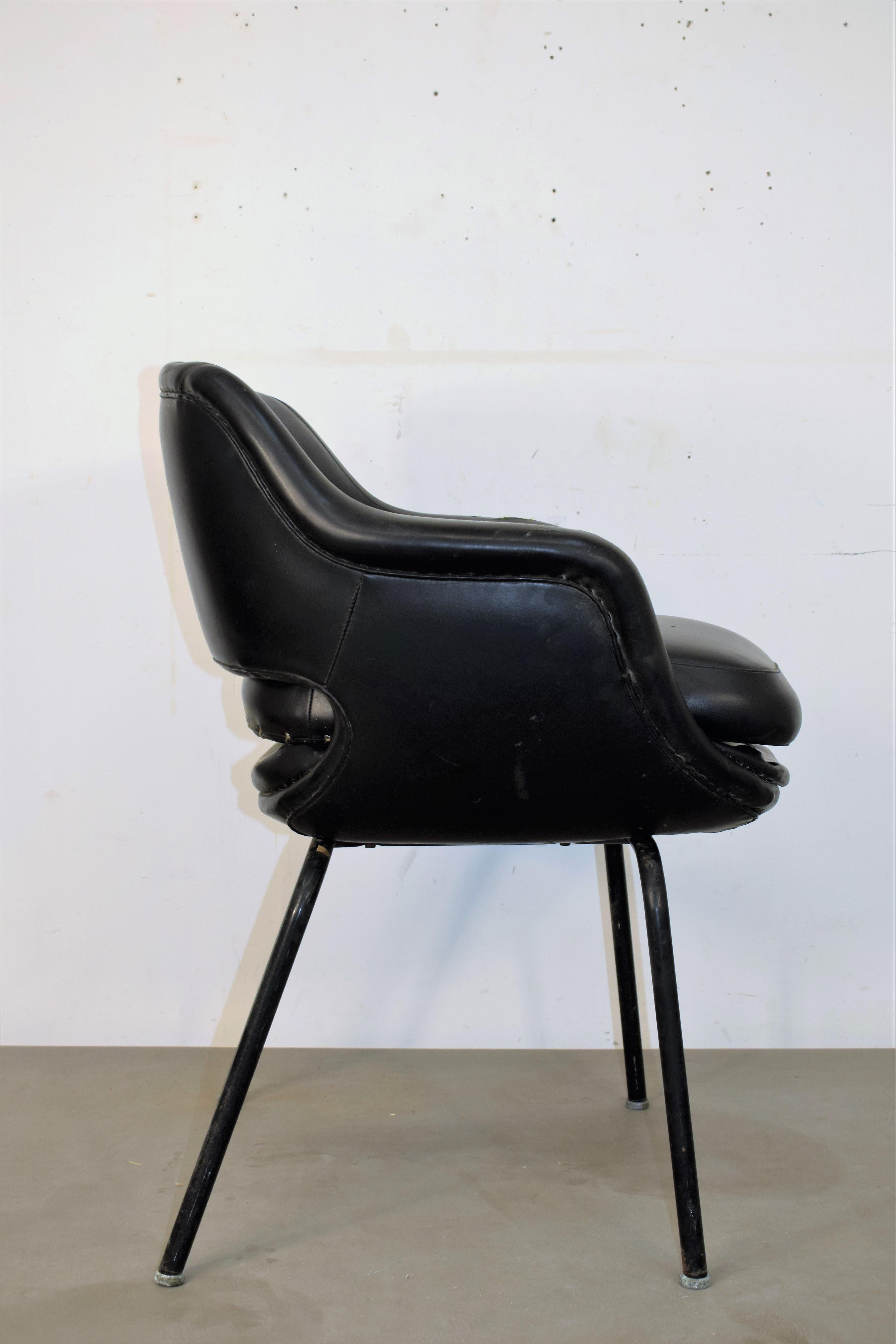Italian Olli Mannermaa for Cassina Chair, 1970s
