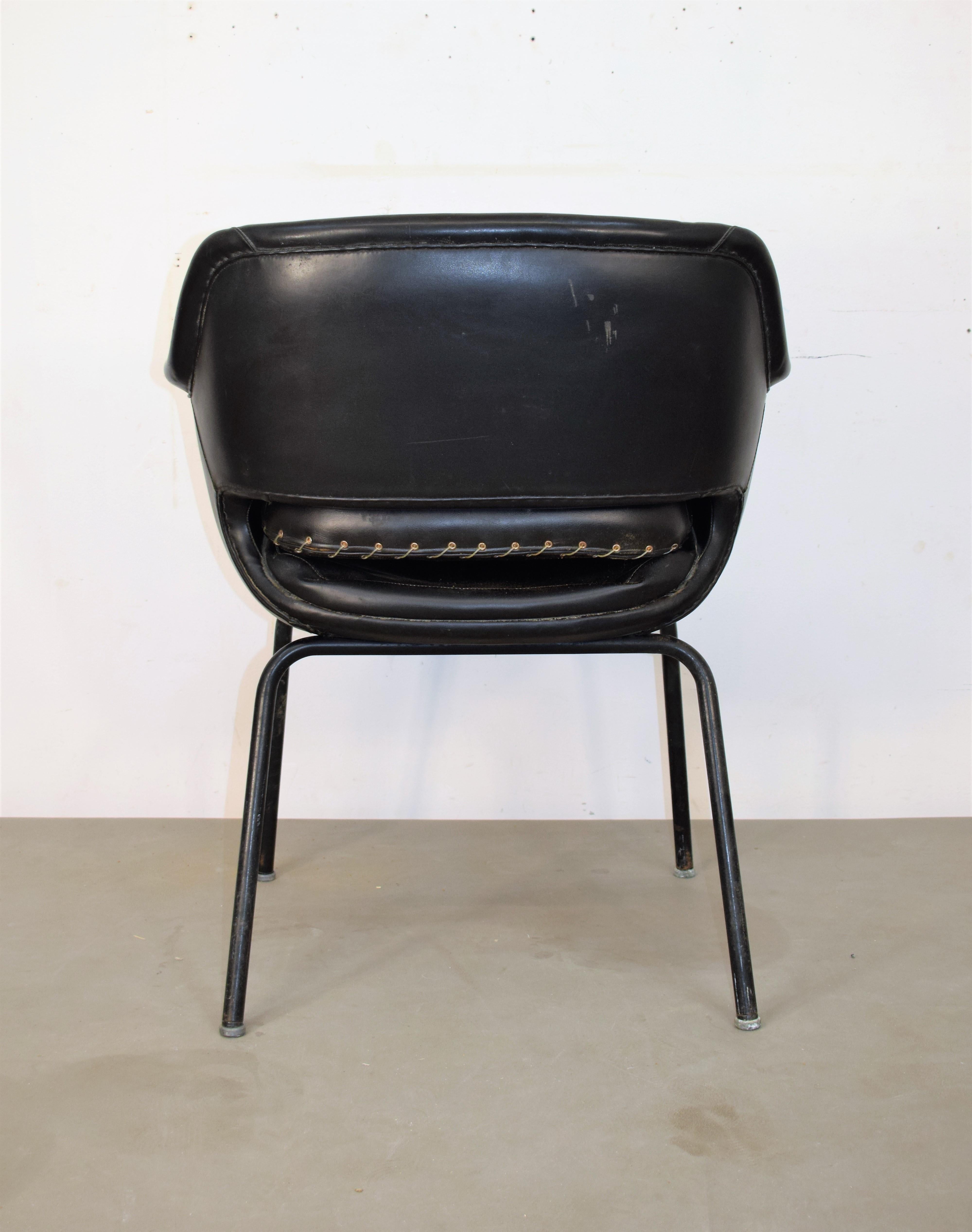 Metal Olli Mannermaa for Cassina Chair, 1970s
