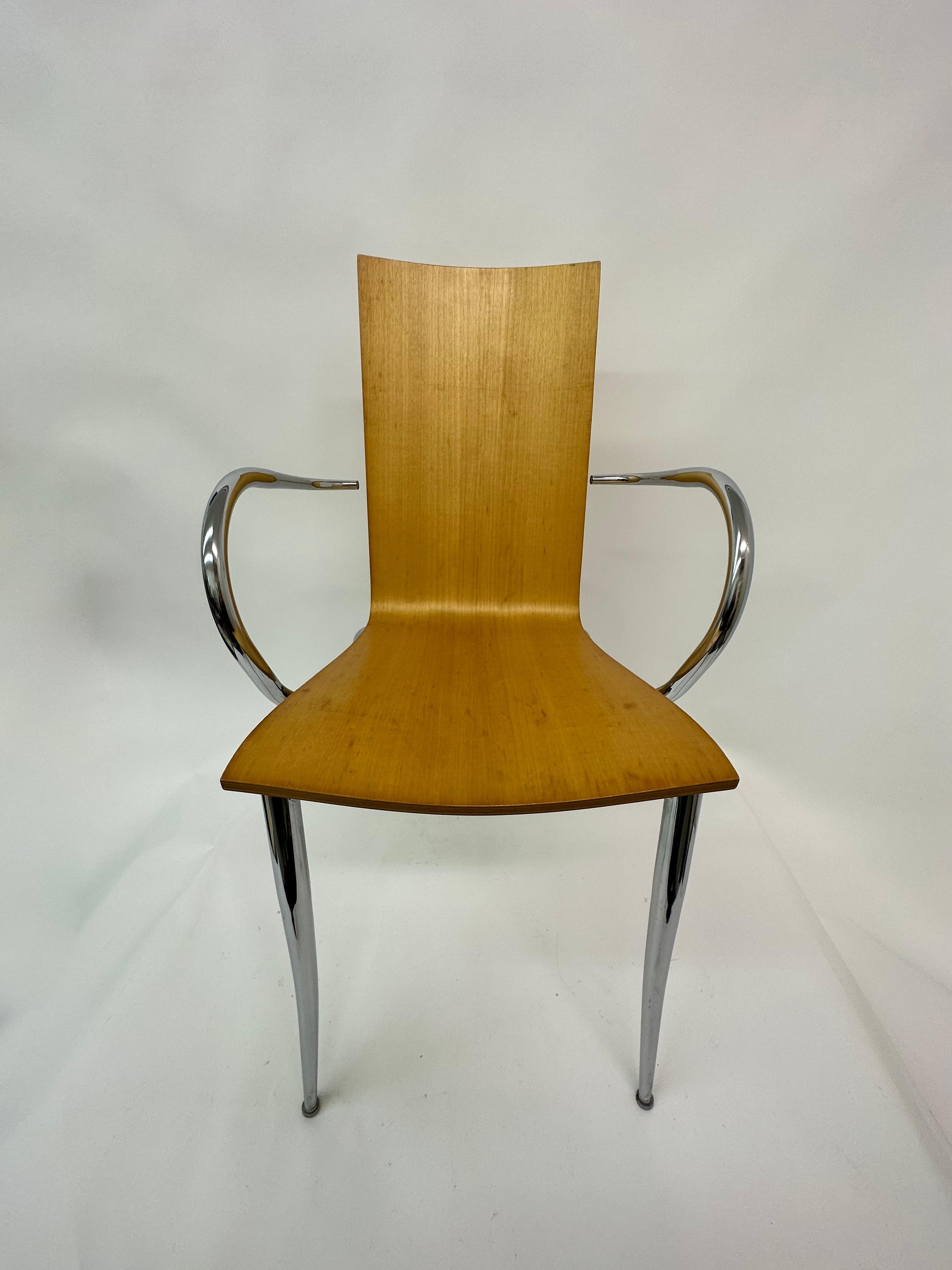 Mid-Century Modern Olly Tango Chair by Philippe Starck for Driade, 1990s