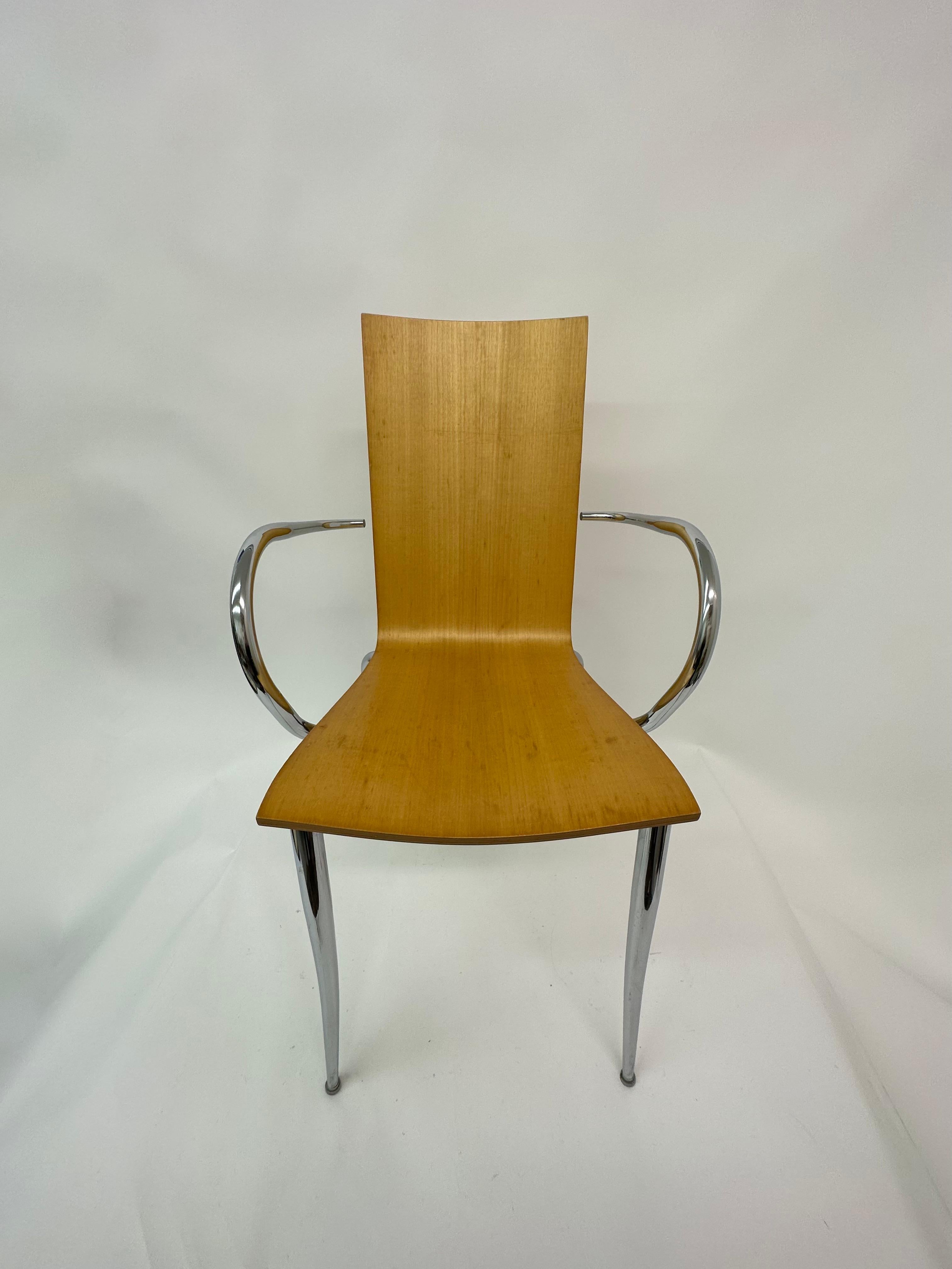 Italian Olly Tango Chair by Philippe Starck for Driade, 1990s