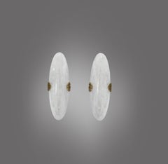 OLM Rock Crystal Sconces by Phoenix