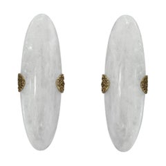 OLM Rock Crystal Sconces by Phoenix