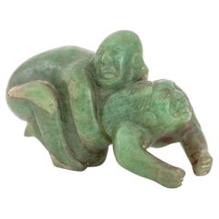 Olmec Pre-Columbian Jade Erotic Sculpture